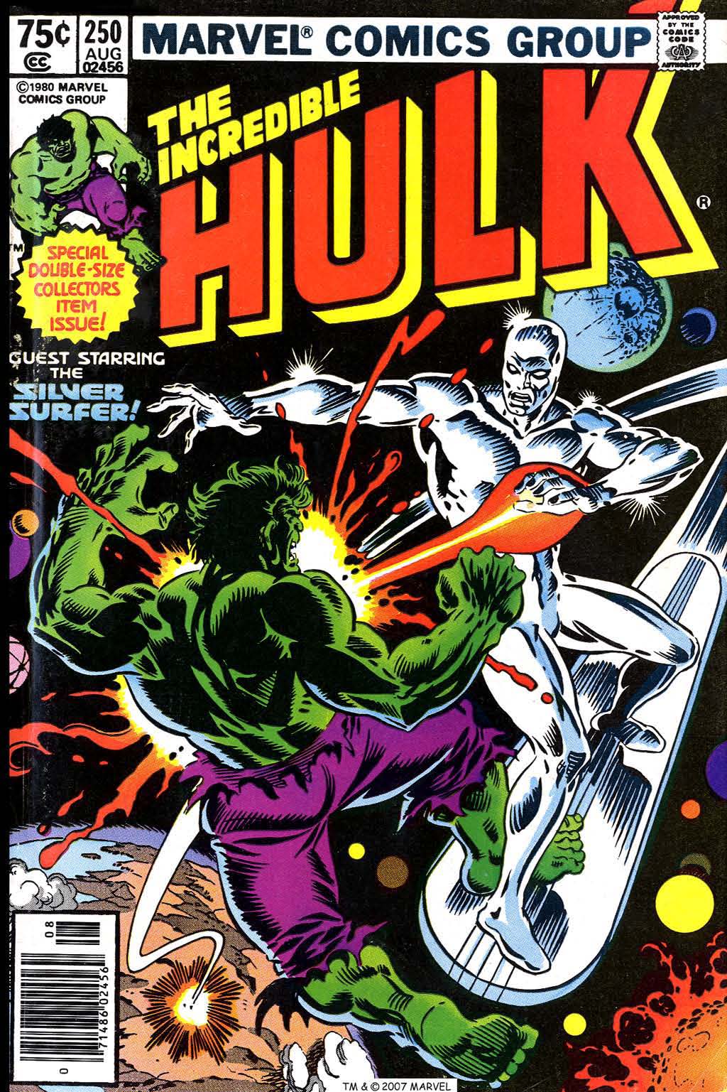 Read online The Incredible Hulk (1968) comic -  Issue #250 - 1