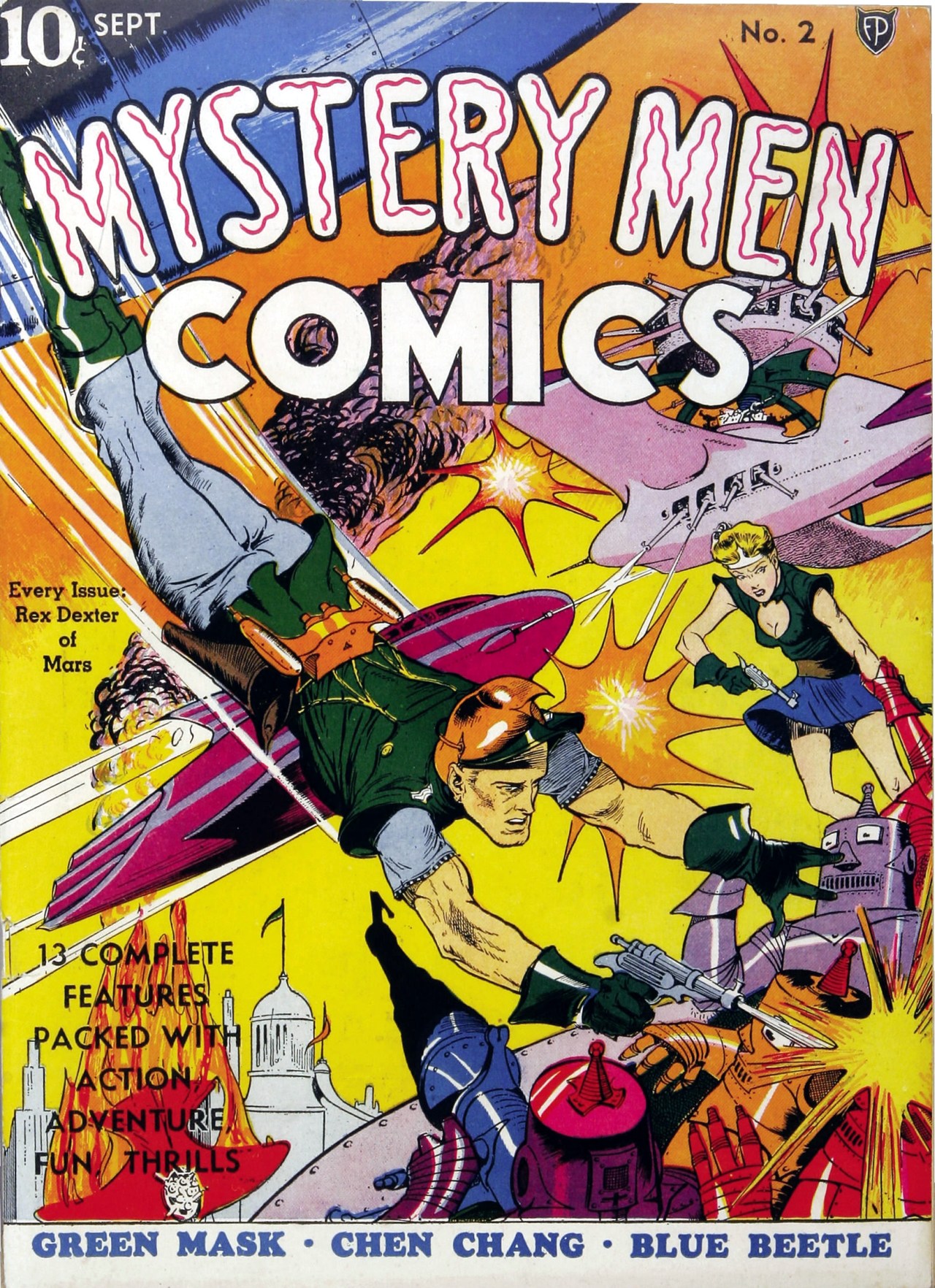 Read online Mystery Men Comics comic -  Issue #2 - 1