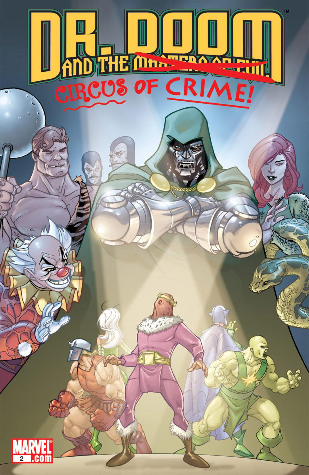 Read online Doctor Doom and the Masters of Evil comic -  Issue #2 - 1