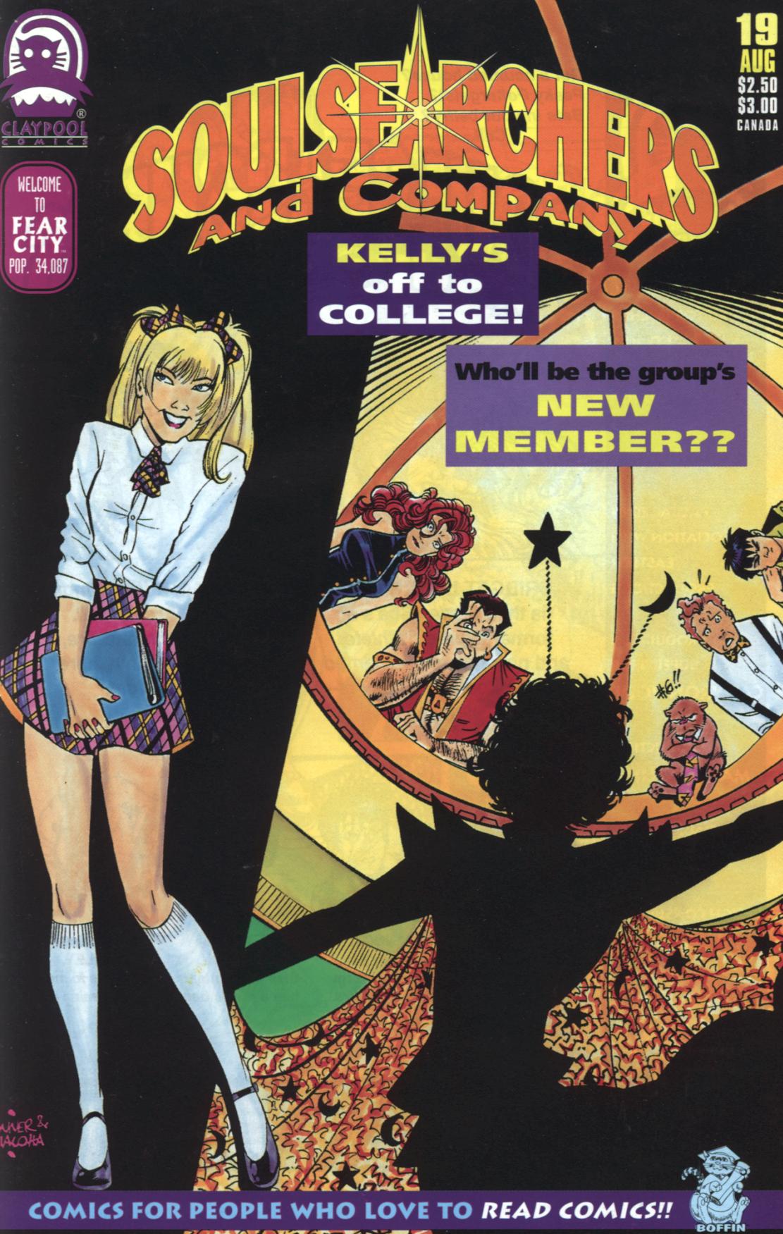 Read online Soulsearchers and Company comic -  Issue #19 - 1