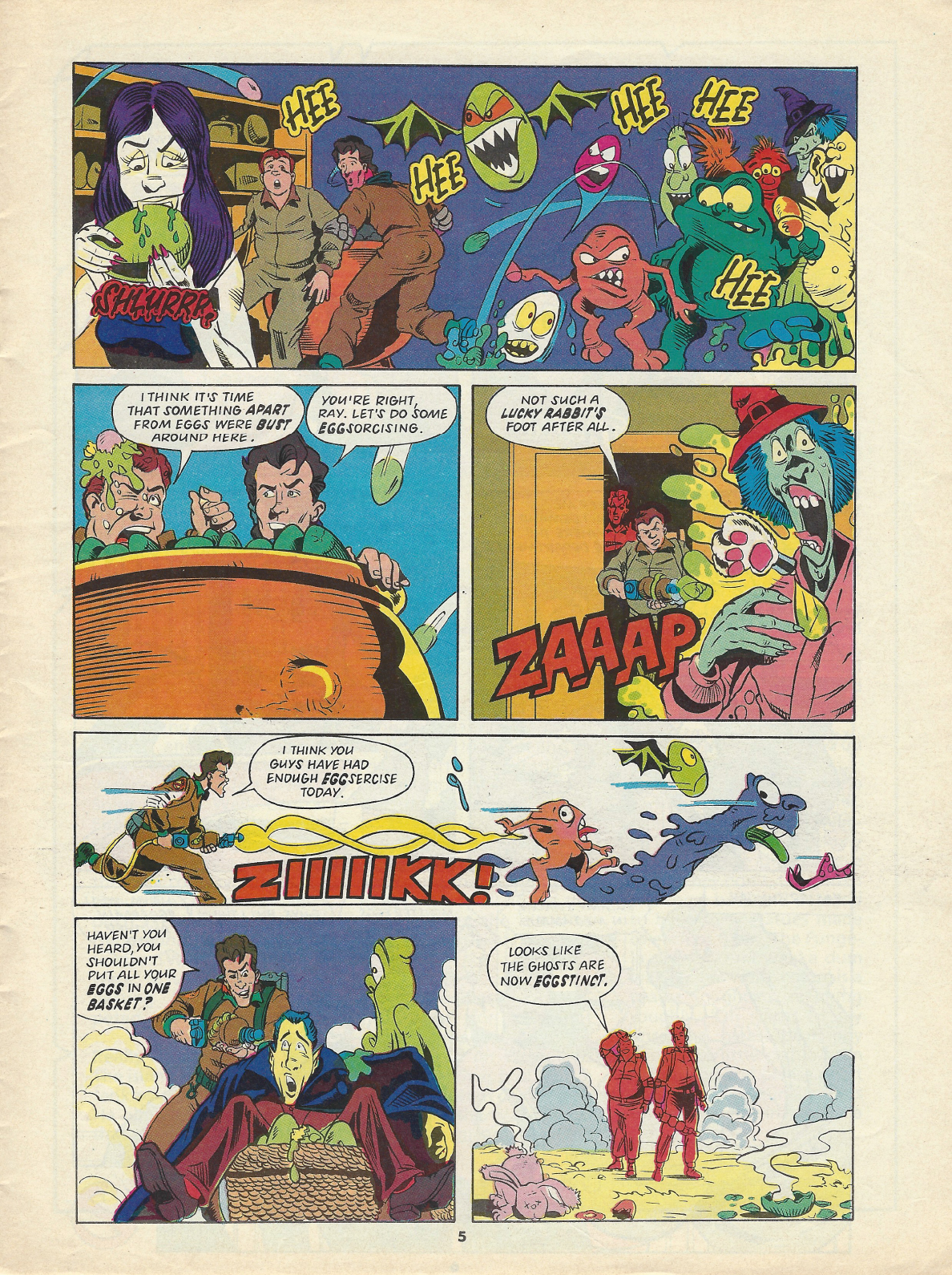 Read online The Real Ghostbusters comic -  Issue #41 - 5