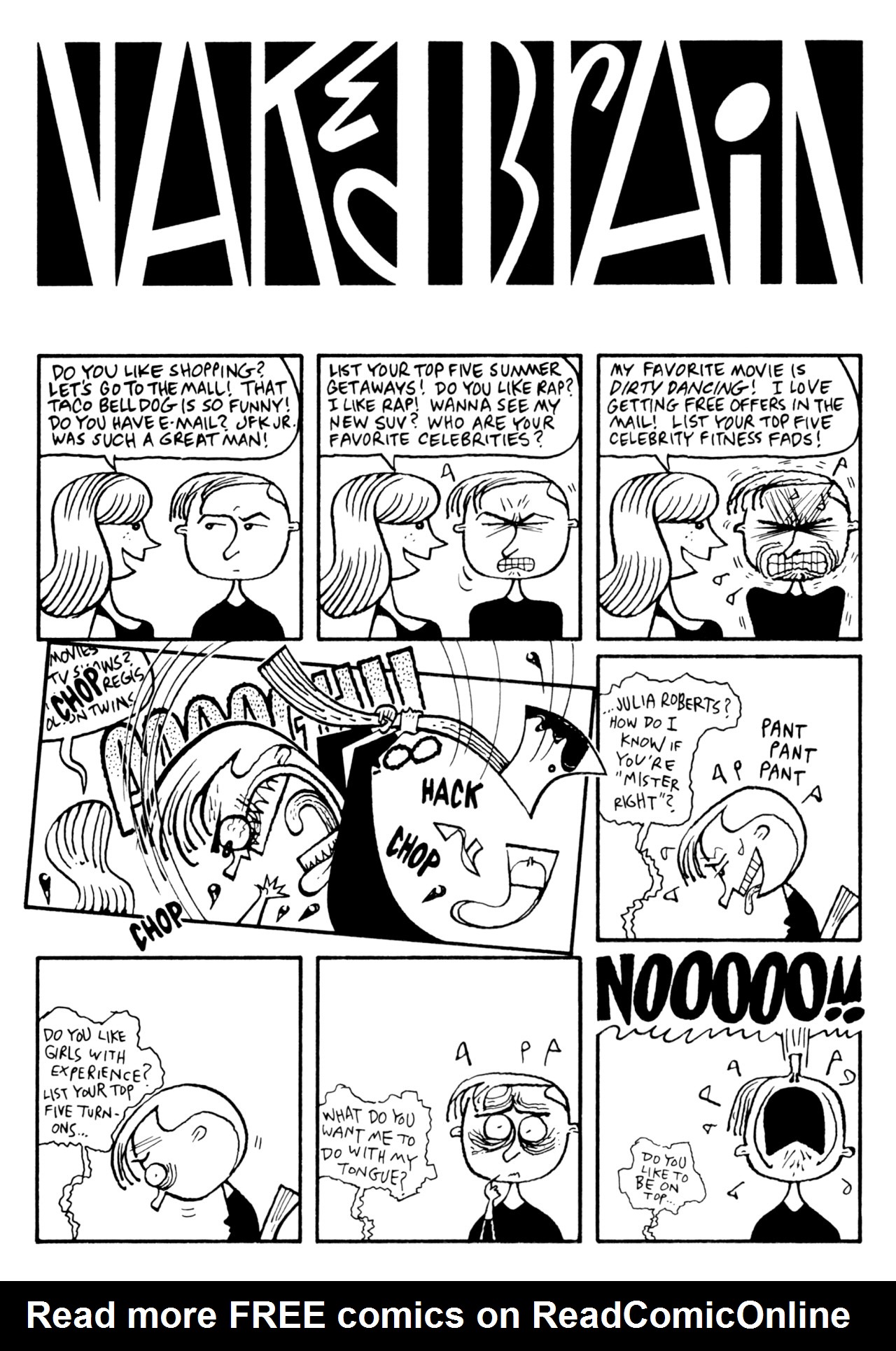 Read online Marc Hempel's Naked Brain comic -  Issue #2 - 6
