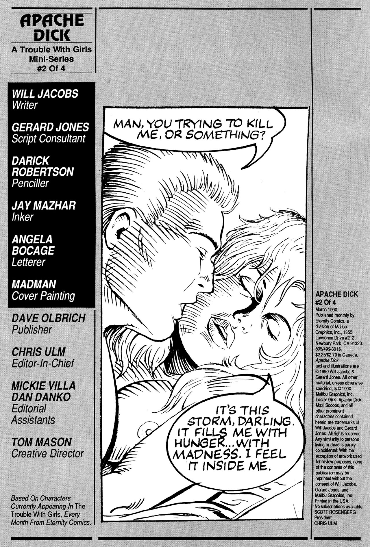 Read online Apache Dick comic -  Issue #2 - 2