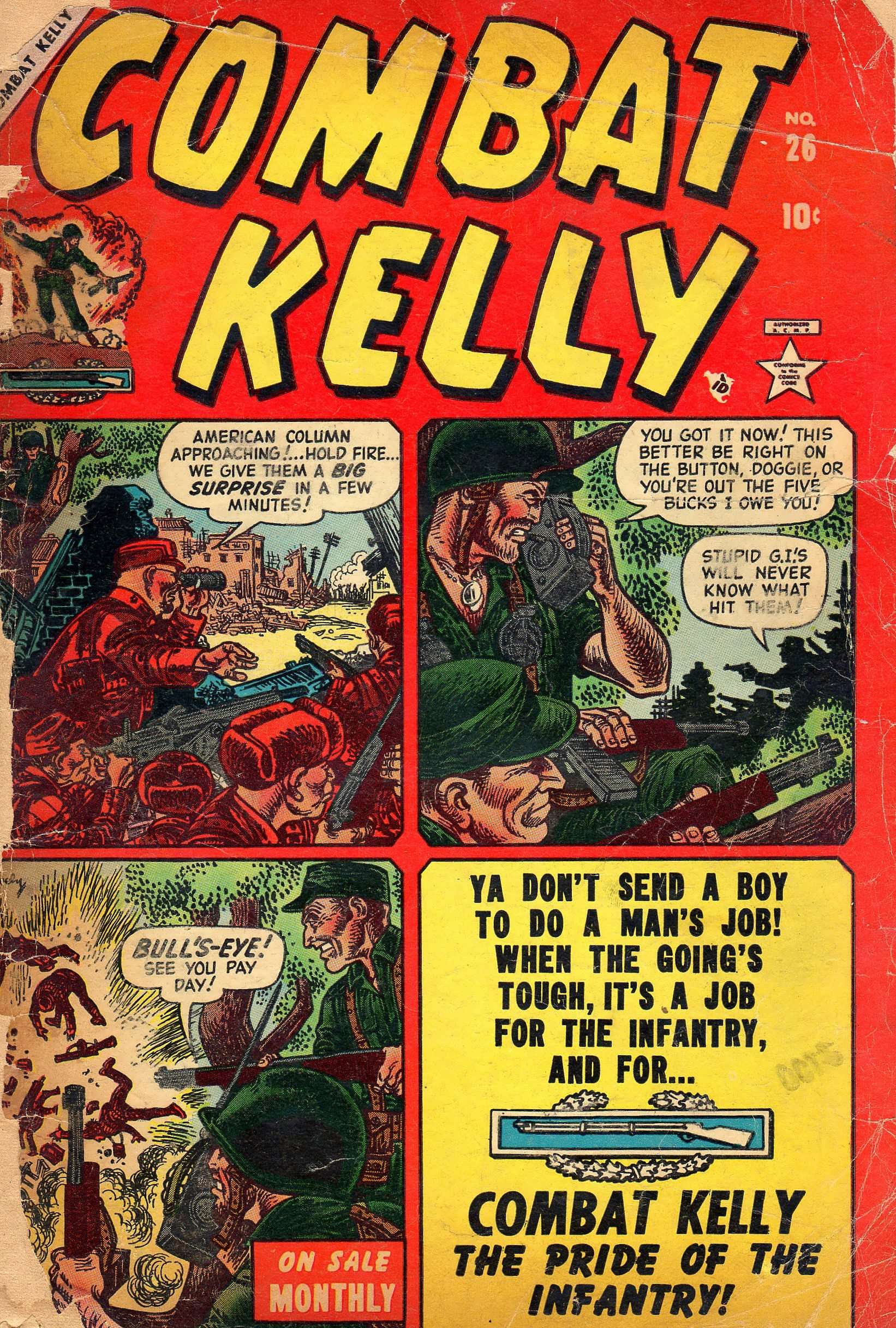 Read online Combat Kelly (1951) comic -  Issue #26 - 1