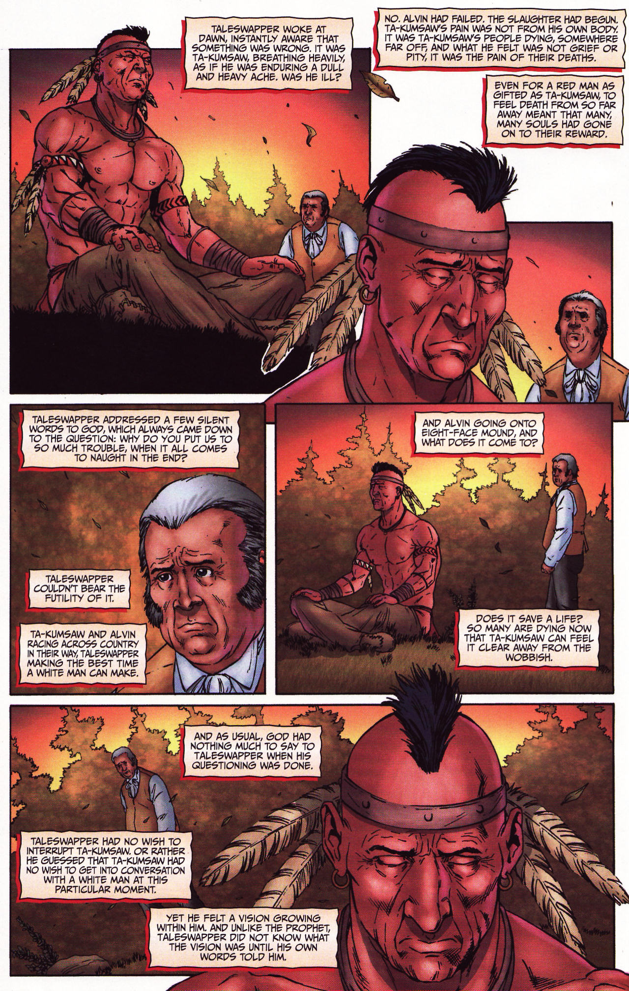 Read online Red Prophet: The Tales of Alvin Maker comic -  Issue #11 - 12