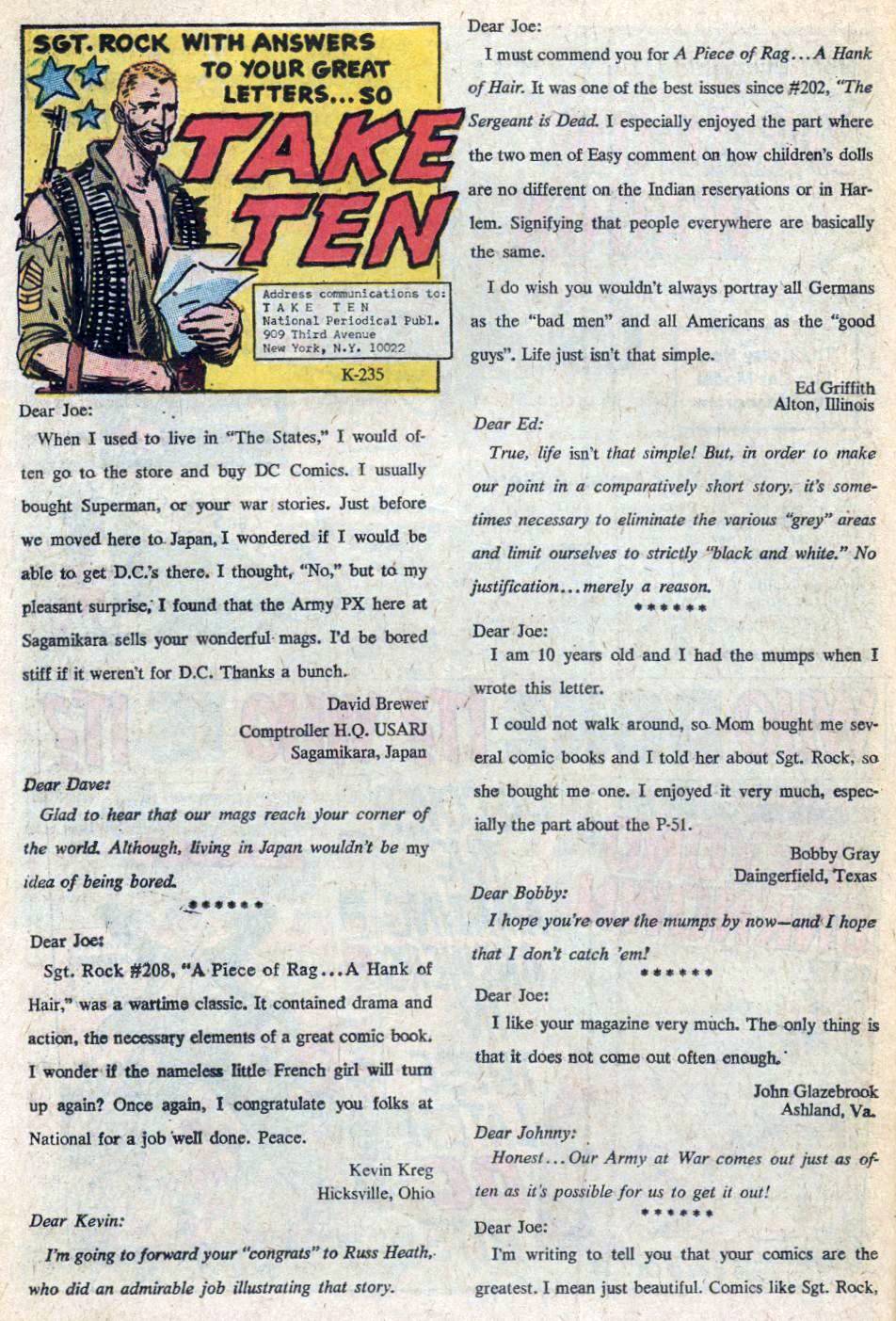 Read online Our Army at War (1952) comic -  Issue #213 - 25