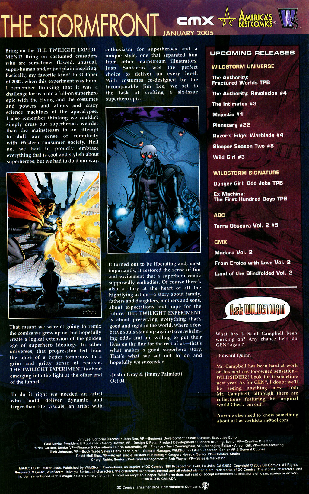 Read online Majestic (2005) comic -  Issue #1 - 33