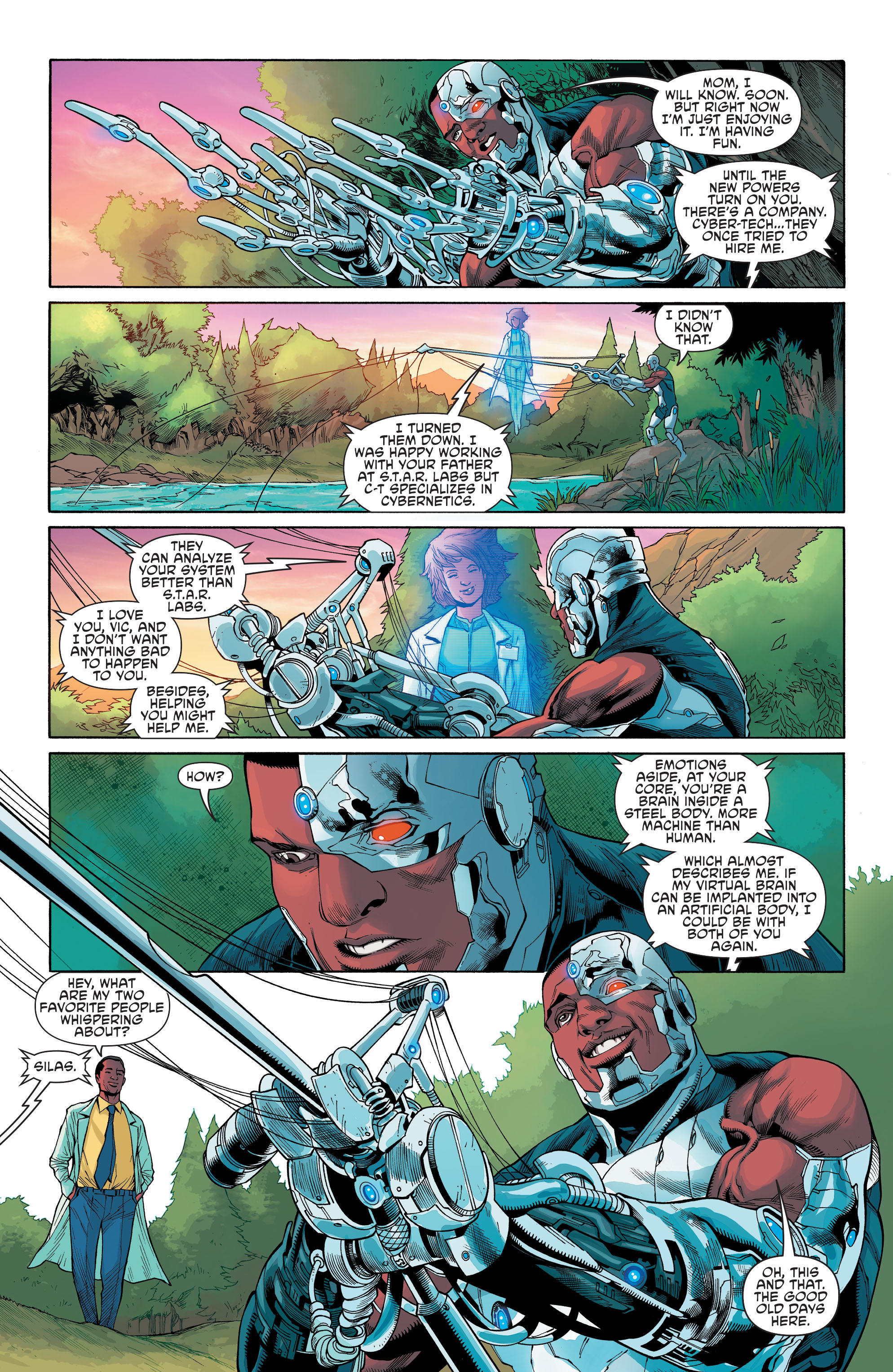 Read online Cyborg (2015) comic -  Issue #10 - 5
