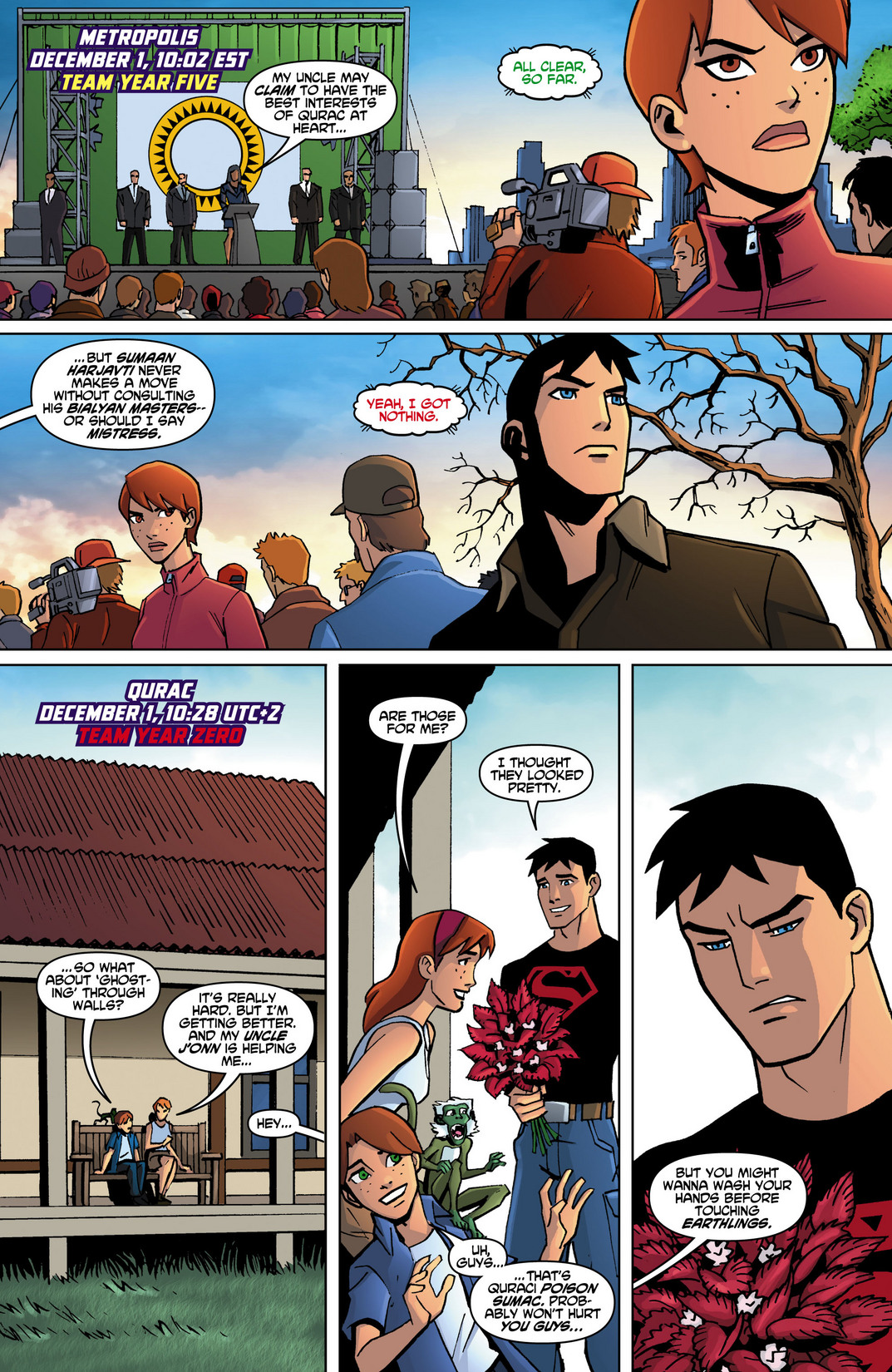 Read online Young Justice (2011) comic -  Issue #20 - 12