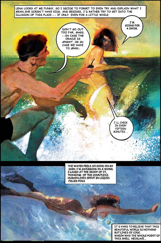 Read online The Matrix Comics comic -  Issue # TPB 2 - 93