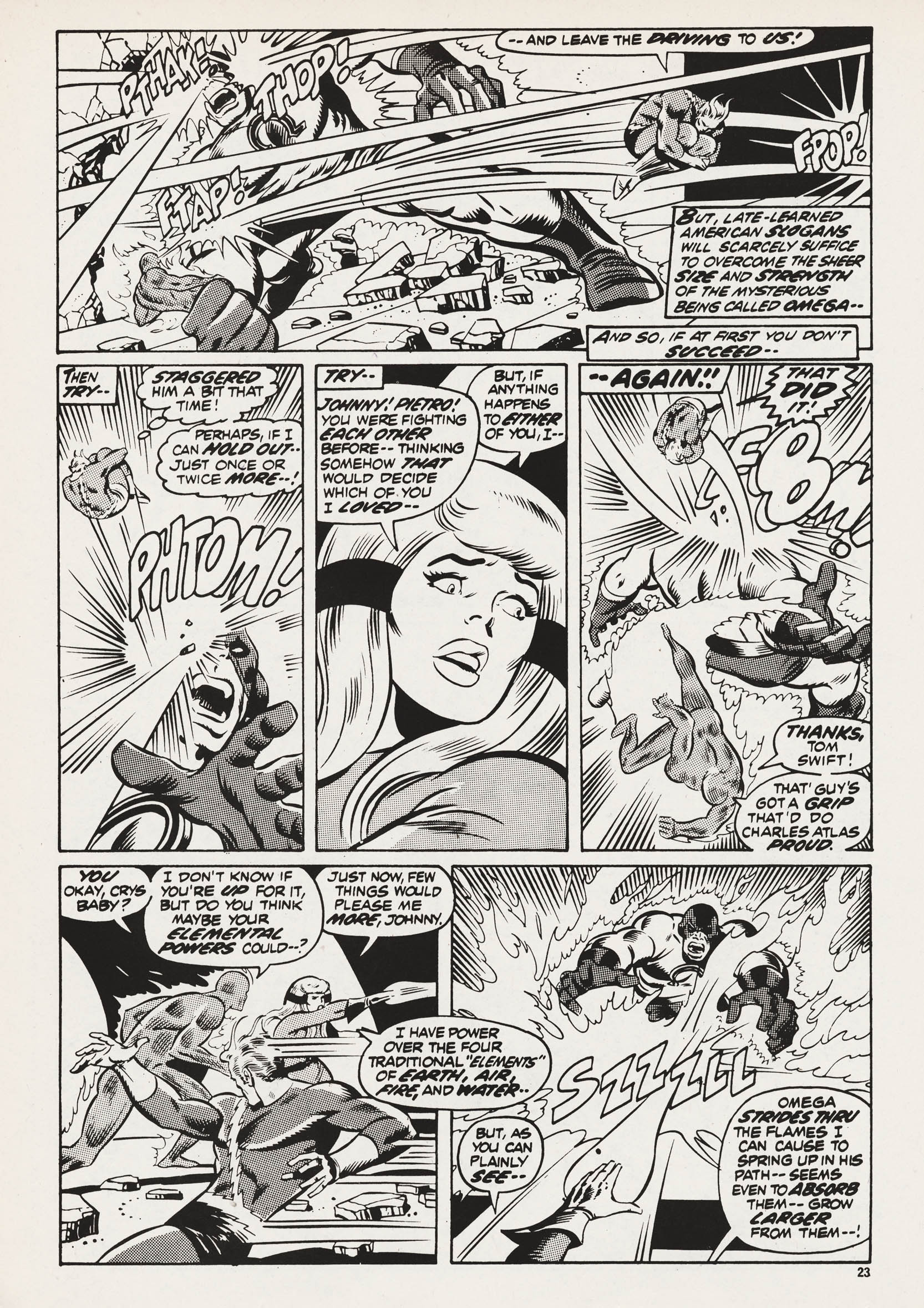 Read online Super Spider-Man and Captain Britain comic -  Issue #242 - 23