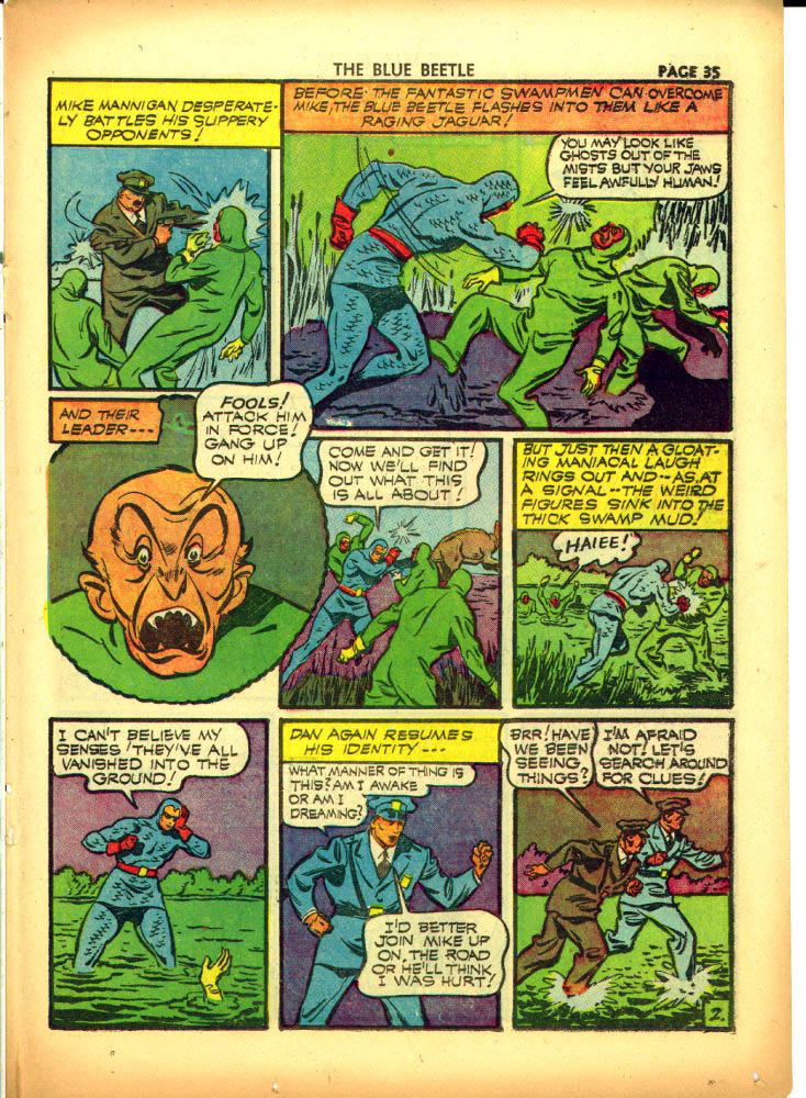 Read online The Blue Beetle comic -  Issue #10 - 36