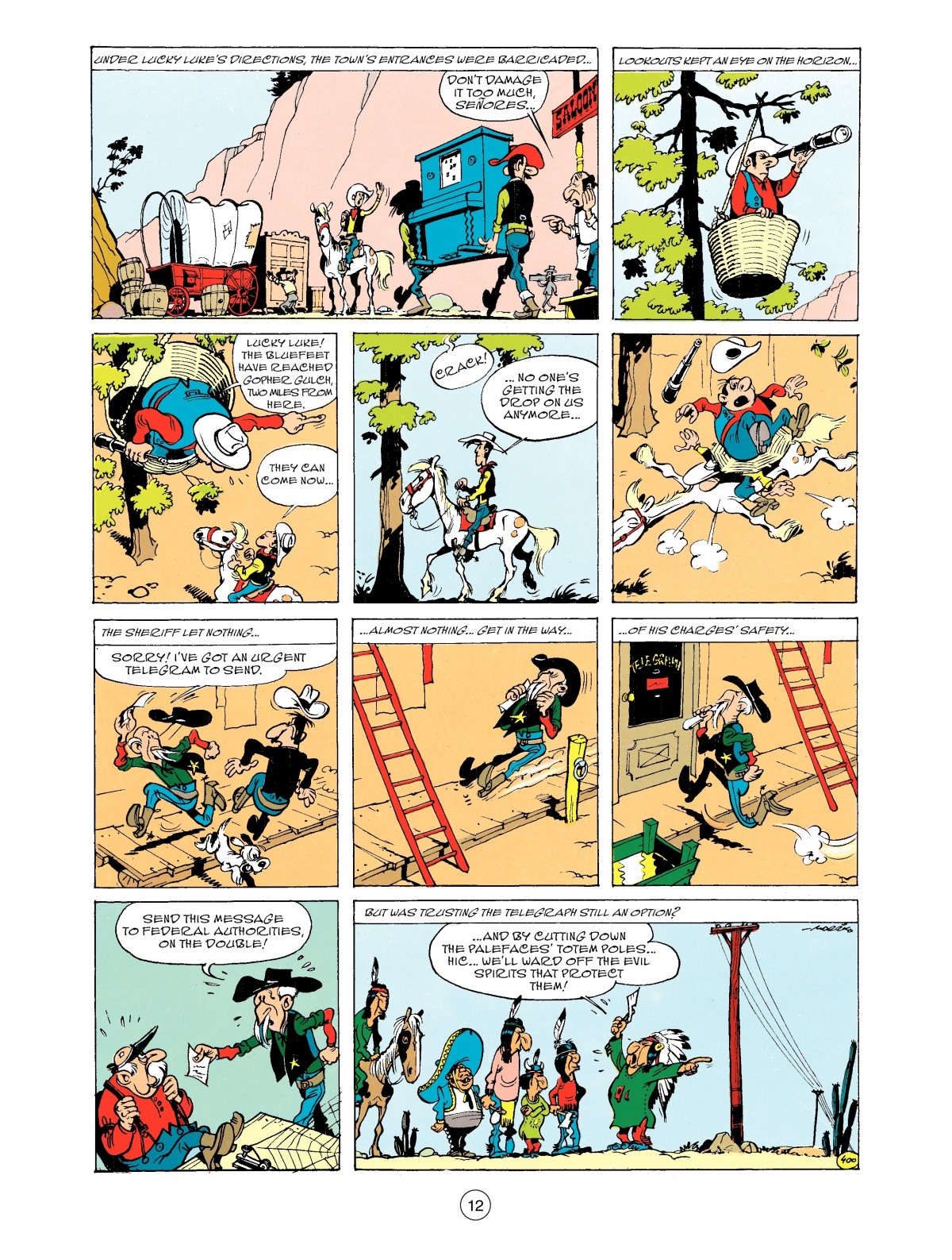 Read online A Lucky Luke Adventure comic -  Issue #43 - 12