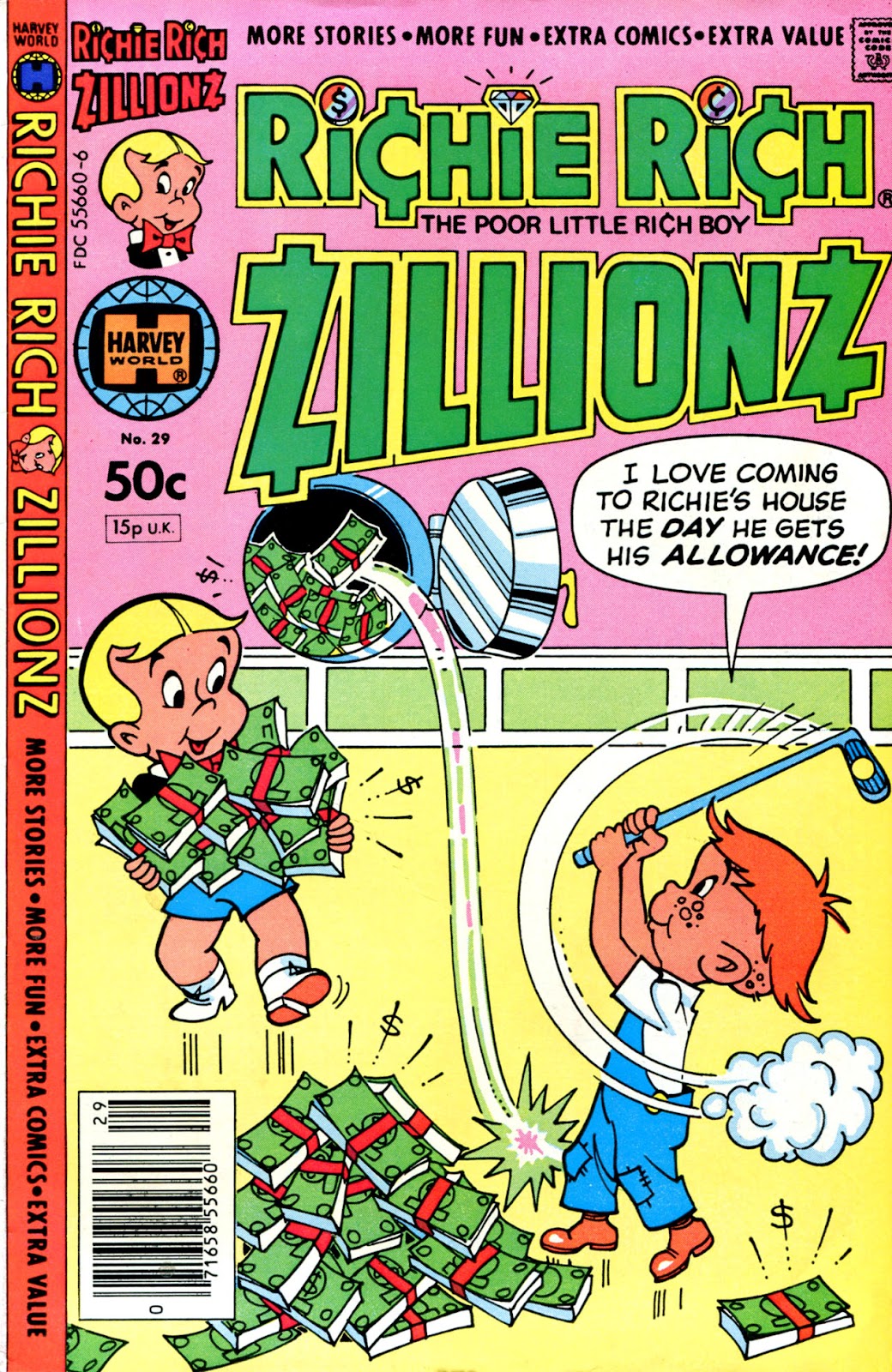 Richie Rich Zillionz issue 29 - Page 1