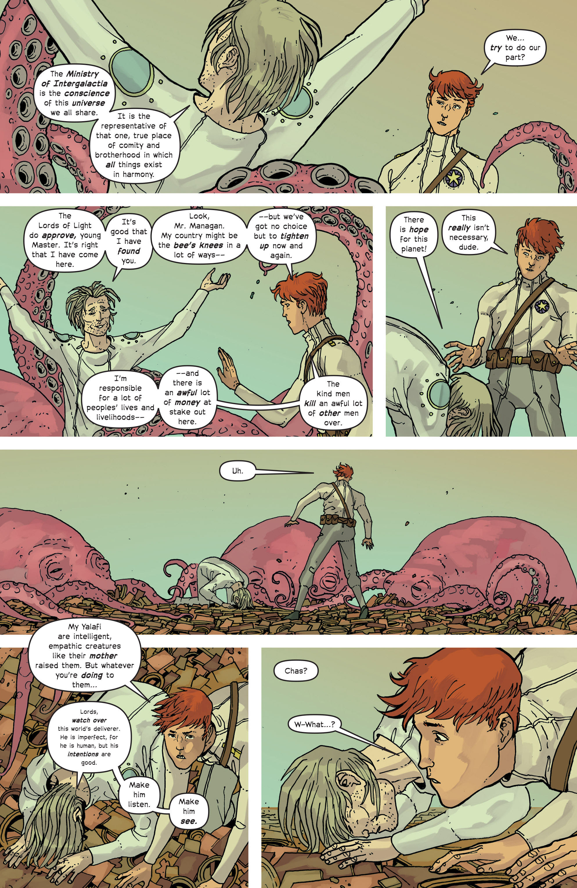 Read online Great Pacific comic -  Issue #13 - 17