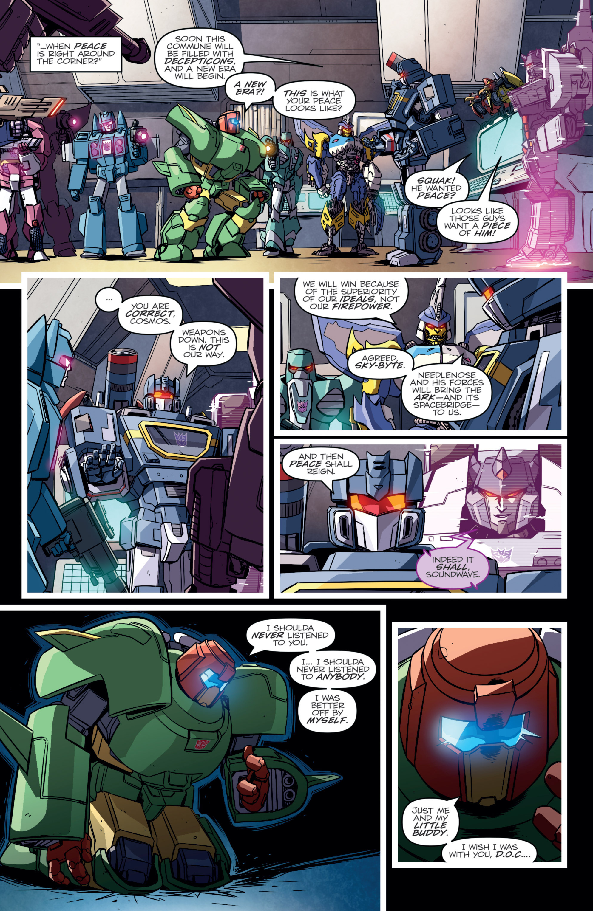 Read online The Transformers (2014) comic -  Issue #47 - 25