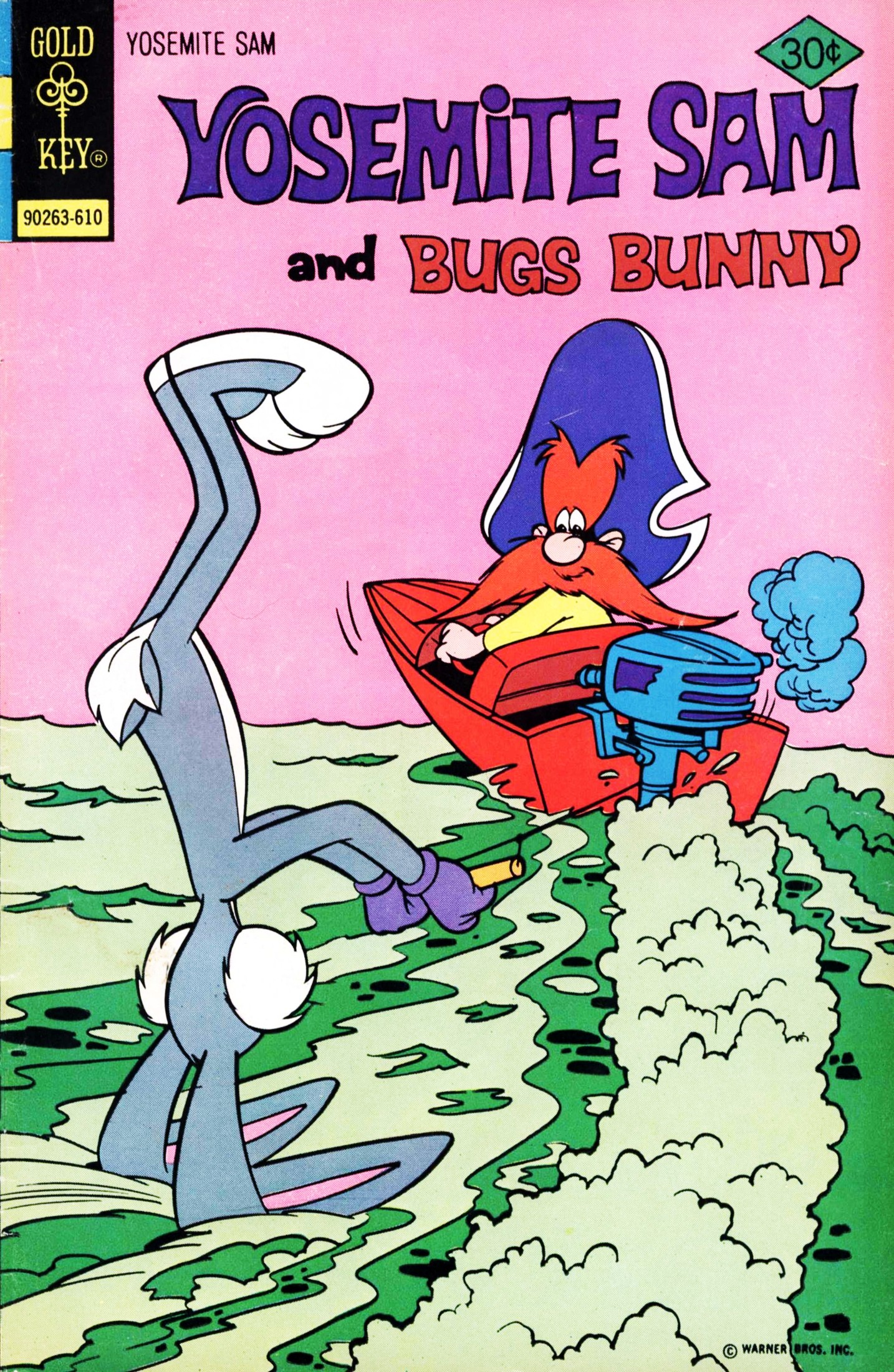 Read online Yosemite Sam and Bugs Bunny comic -  Issue #40 - 1