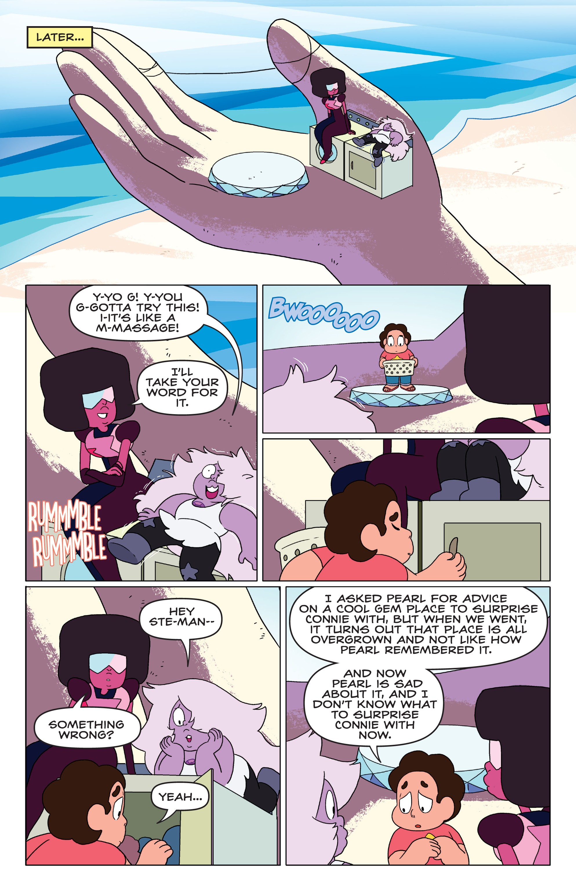 Read online Steven Universe Ongoing comic -  Issue #24 - 11