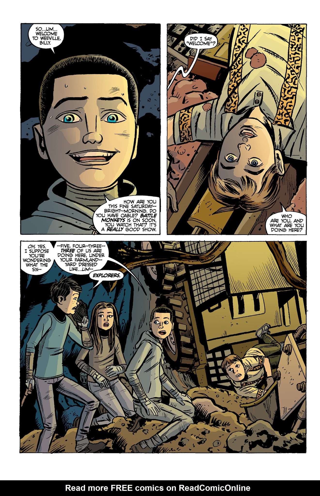 Read online Juice Squeezers: The Great Bug Elevator comic -  Issue # TPB - 58