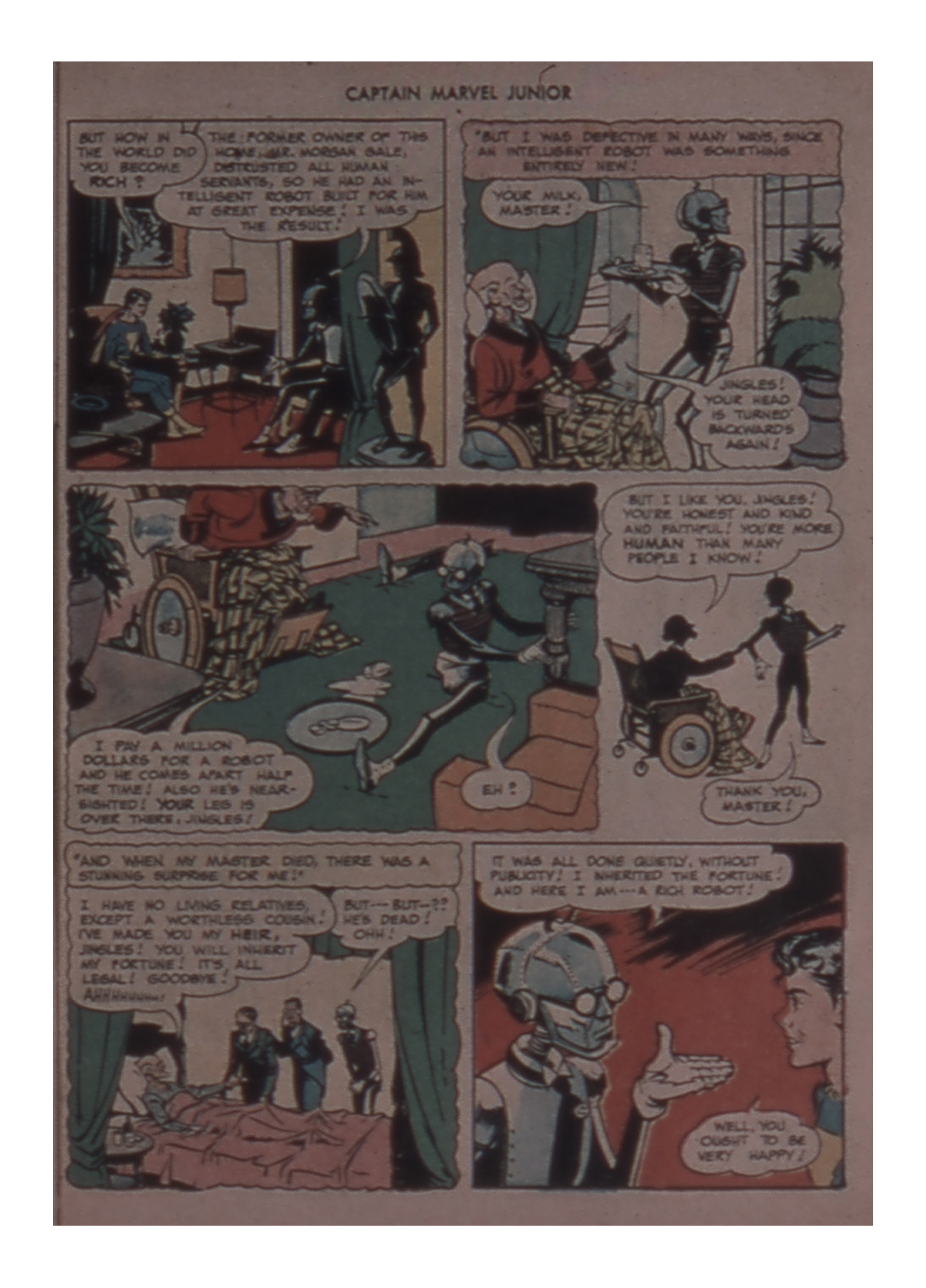 Read online Captain Marvel, Jr. comic -  Issue #73 - 7
