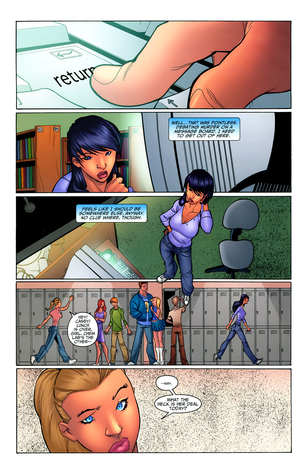 Read online Casey Blue: Beyond Tomorrow comic -  Issue #2 - 11