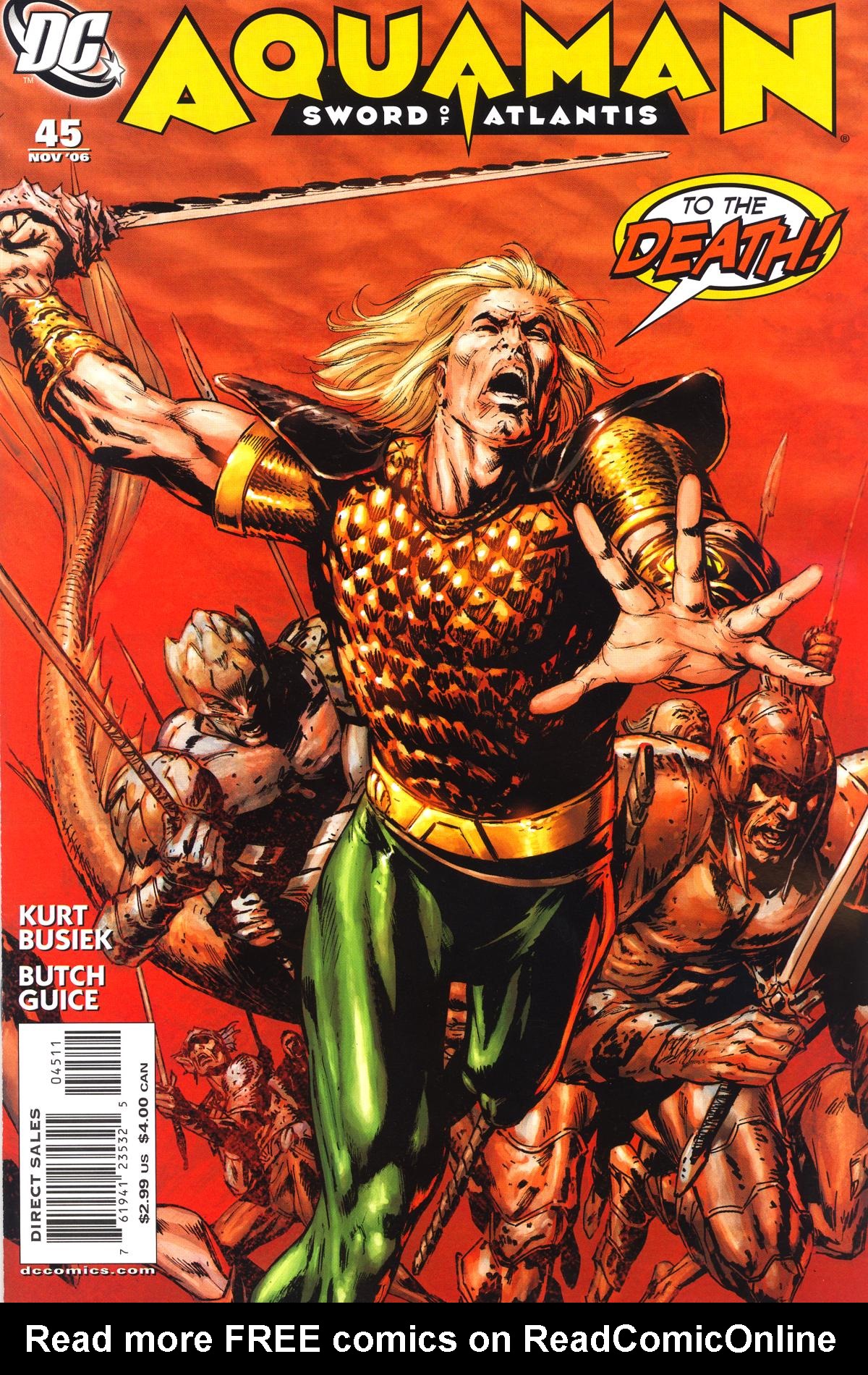 Aquaman: Sword of Atlantis Issue #45 #6 - English 1