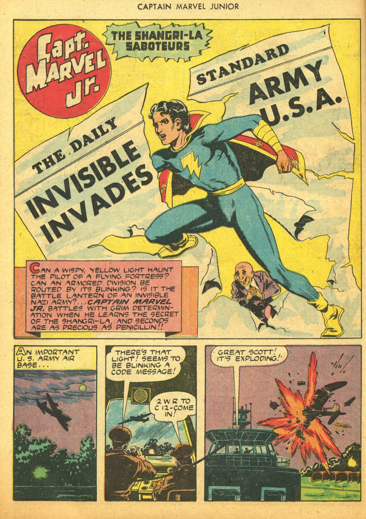 Read online Captain Marvel, Jr. comic -  Issue #17 - 16