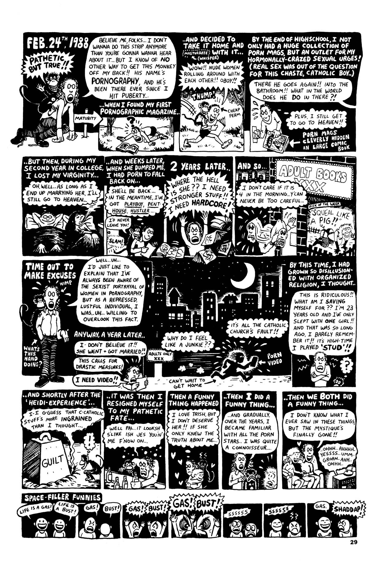 Read online Peepshow: The Cartoon Diary of Joe Matt comic -  Issue # Full - 11