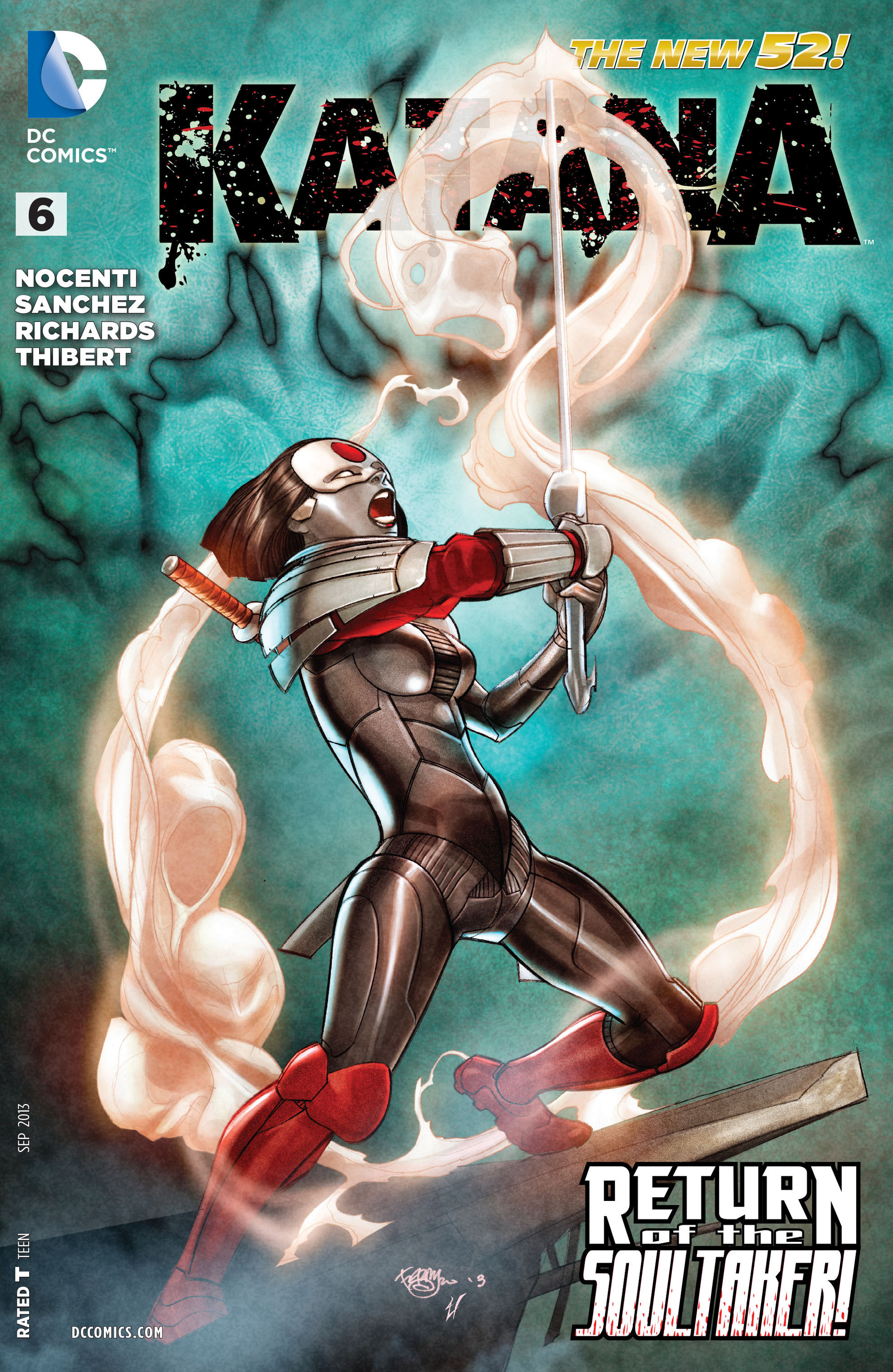Read online Katana comic -  Issue #6 - 1