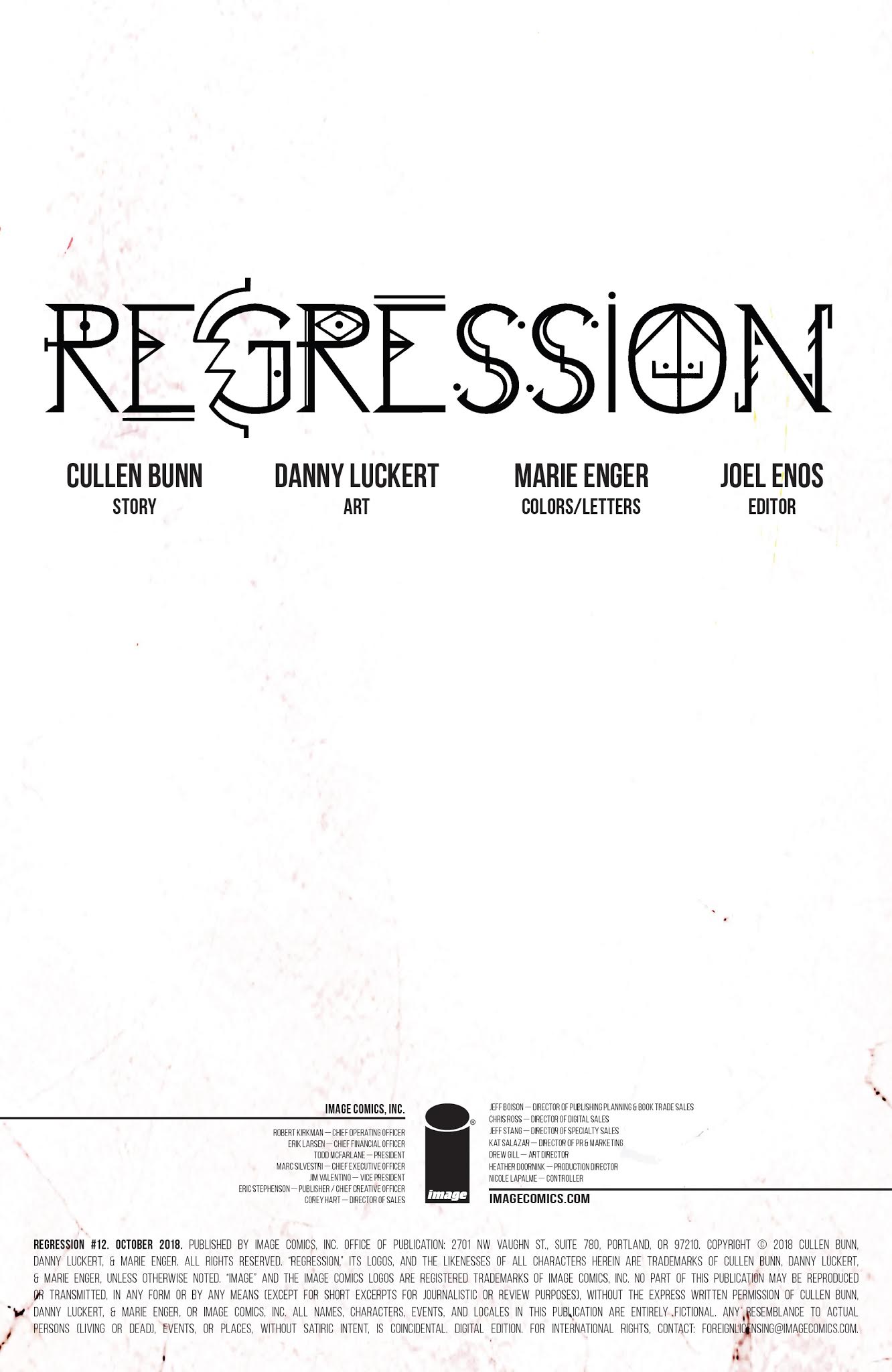 Read online Regression comic -  Issue #12 - 2