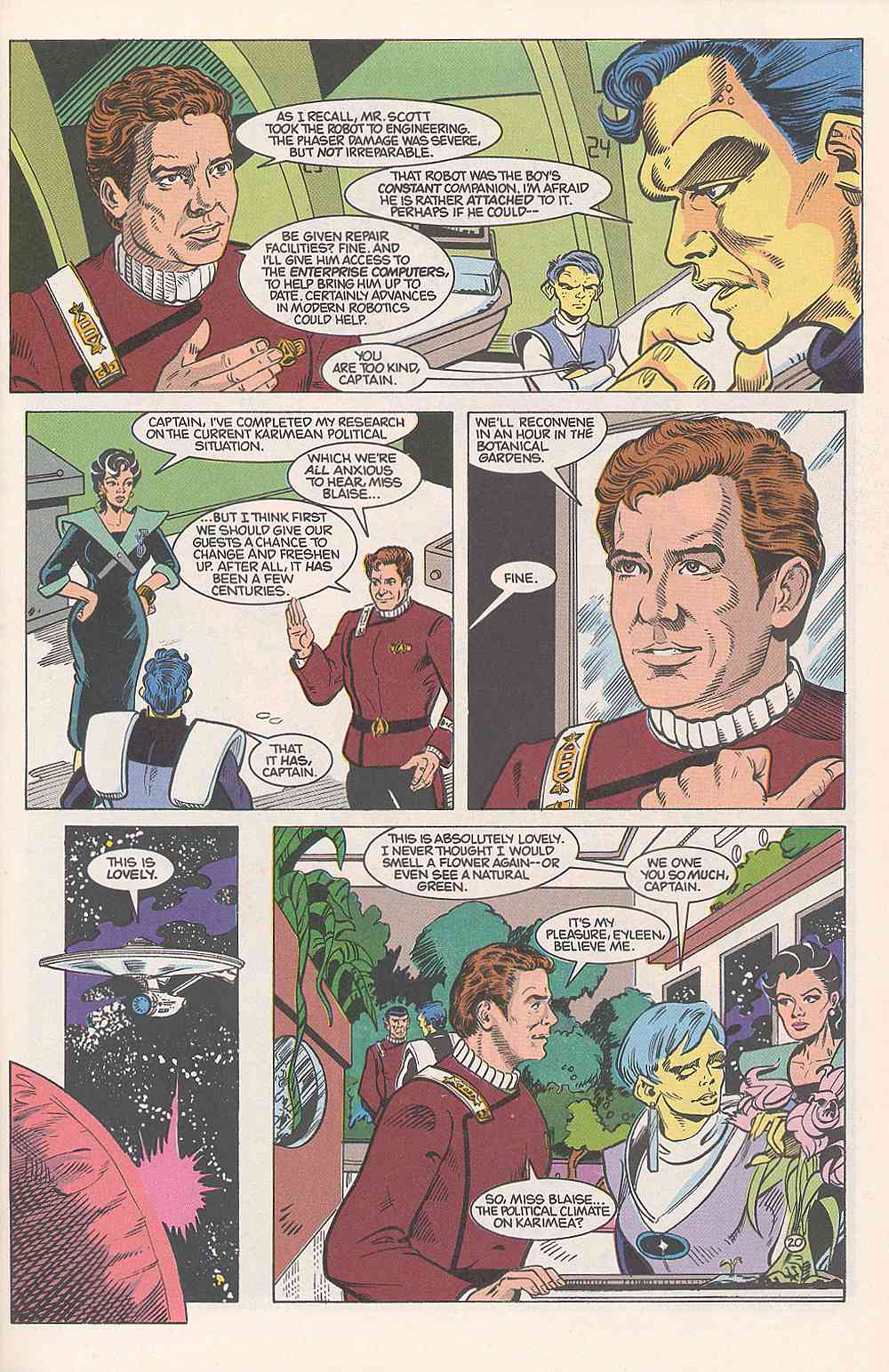 Read online Star Trek (1989) comic -  Issue #13 - 24