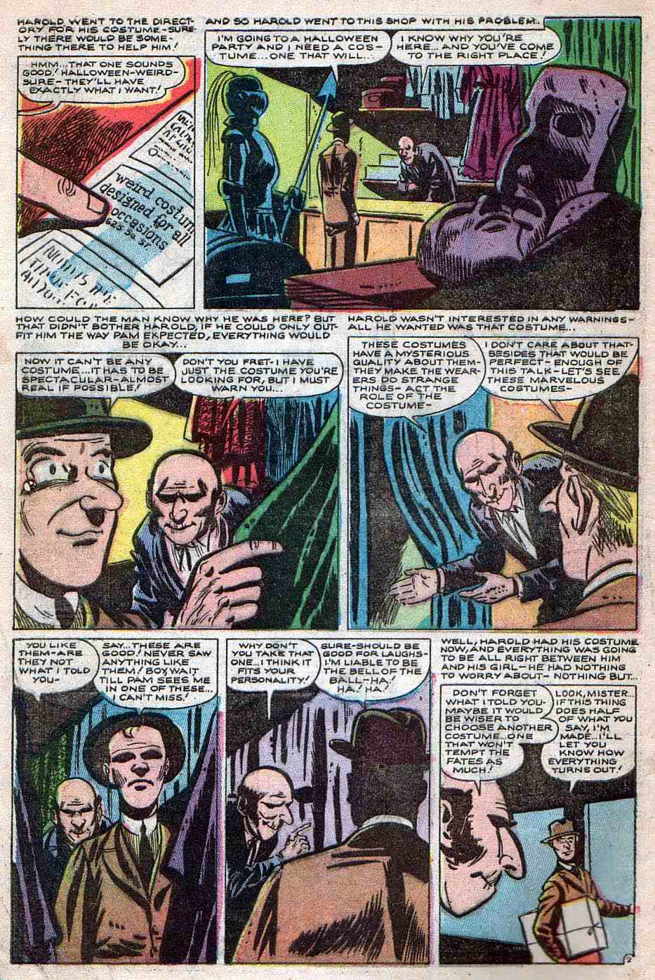 Read online Weird Mysteries (1952) comic -  Issue #10 - 4