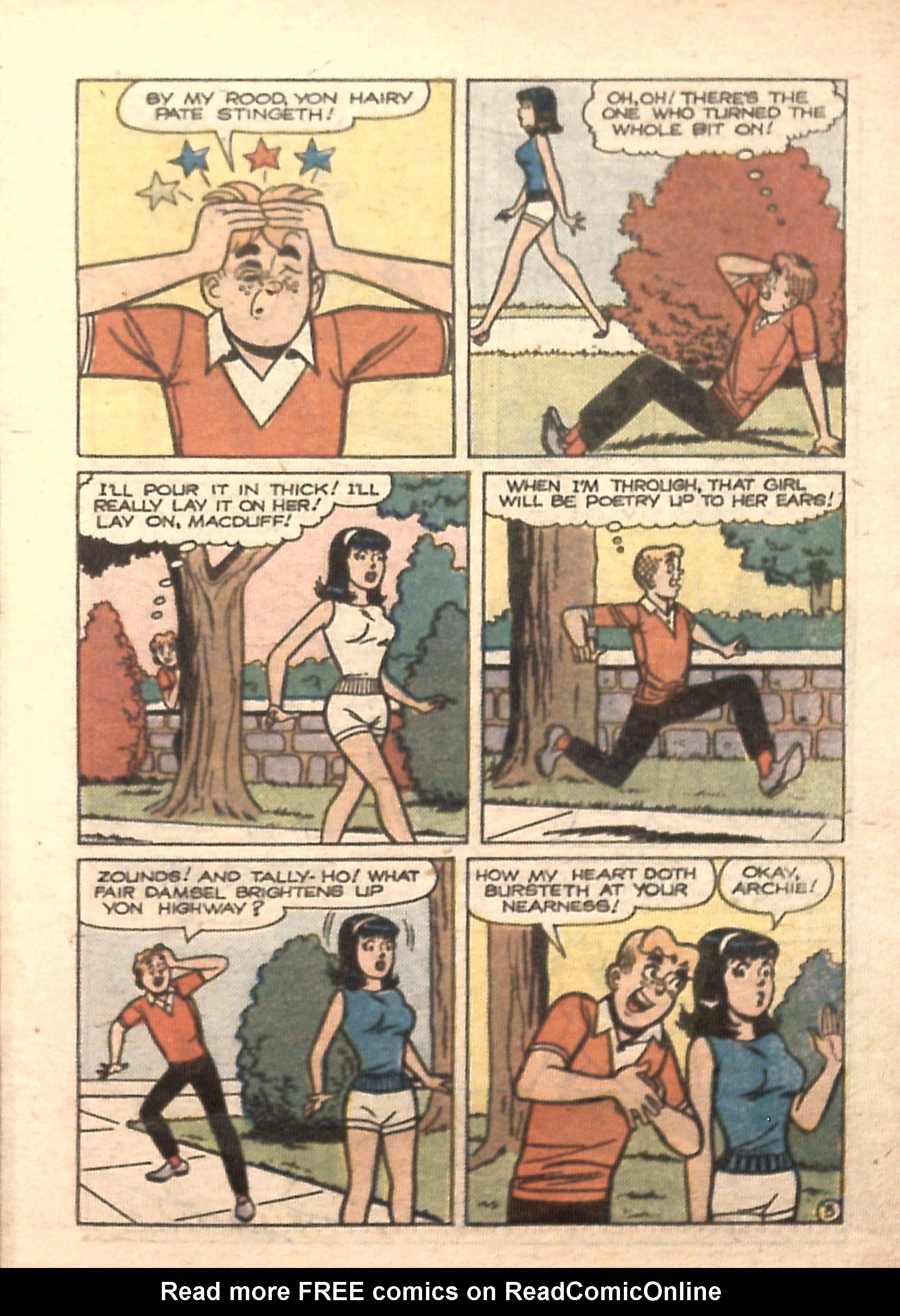Read online Archie...Archie Andrews, Where Are You? Digest Magazine comic -  Issue #7 - 7