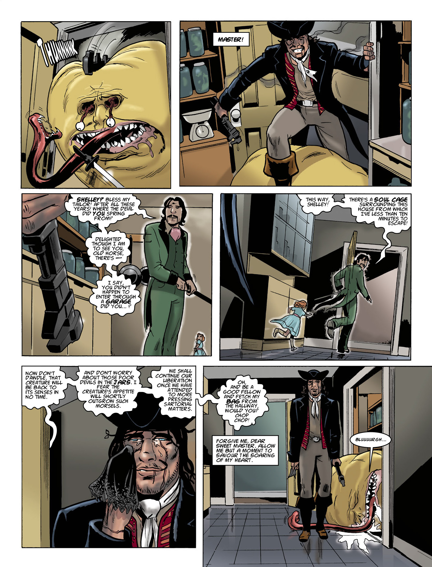 Read online Dandridge: Return of the Chap comic -  Issue # TPB - 24