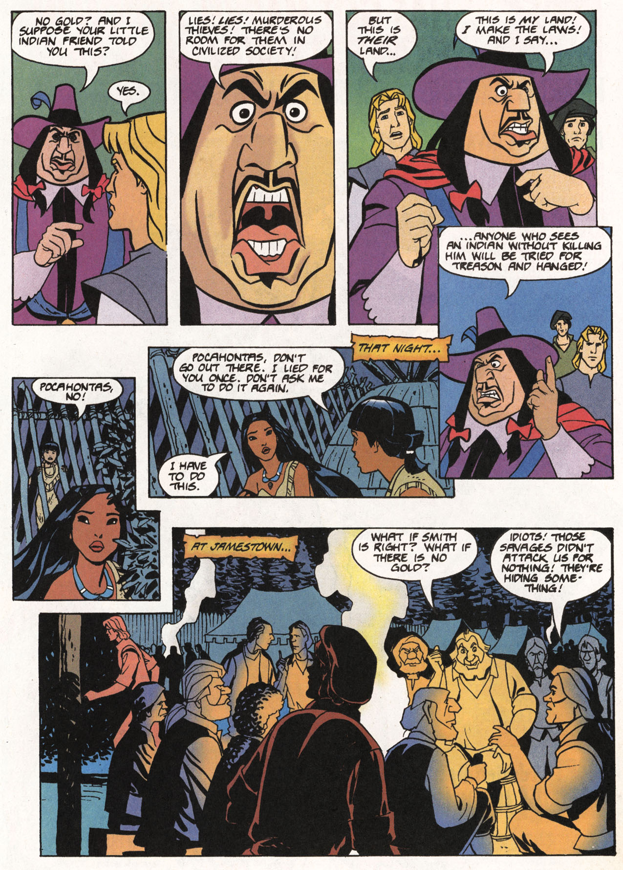 Read online Disney's Pocahontas comic -  Issue #2 - 15