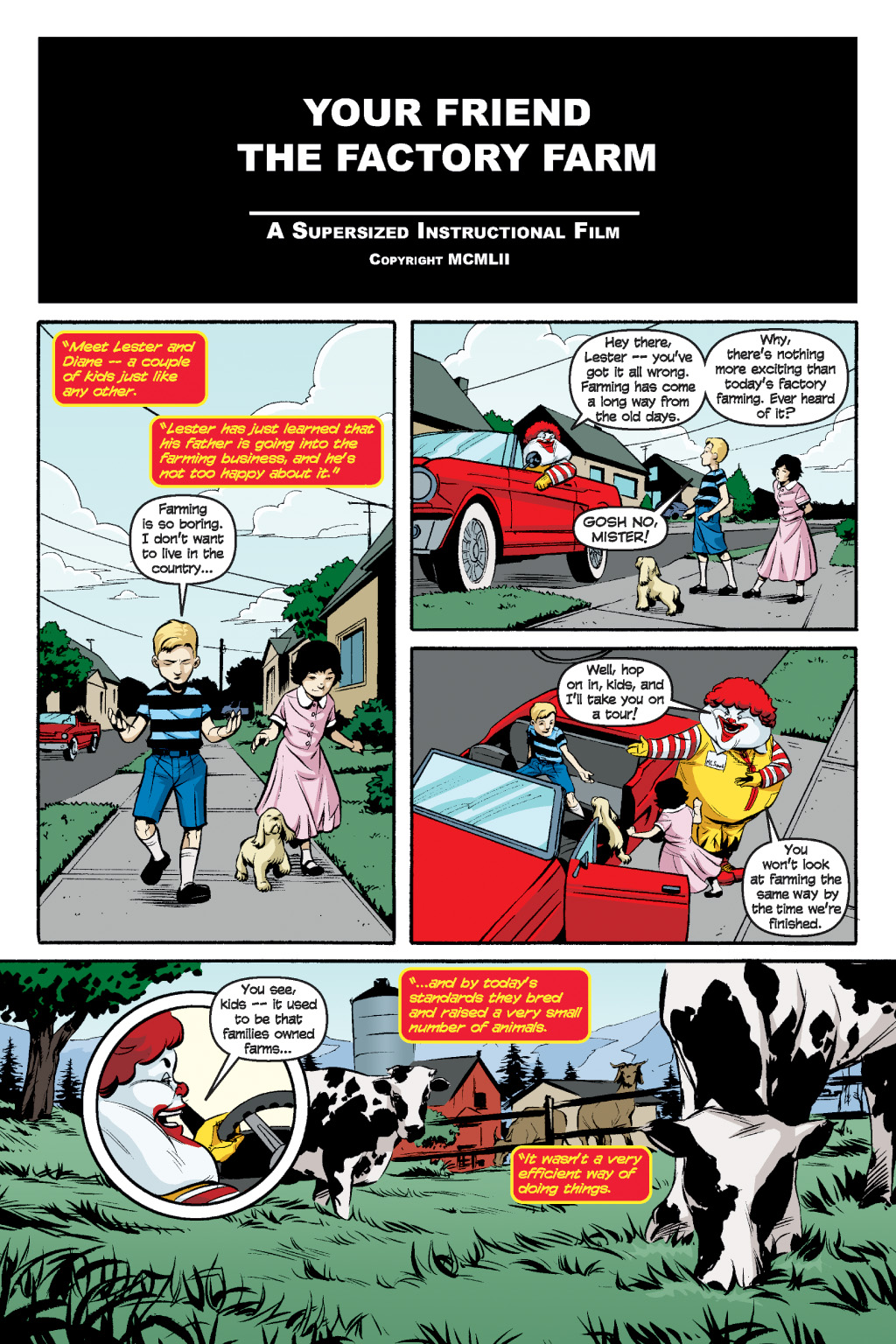 Read online Supersized: Strange Tales from a Fast-Food Culture comic -  Issue # TPB - 50