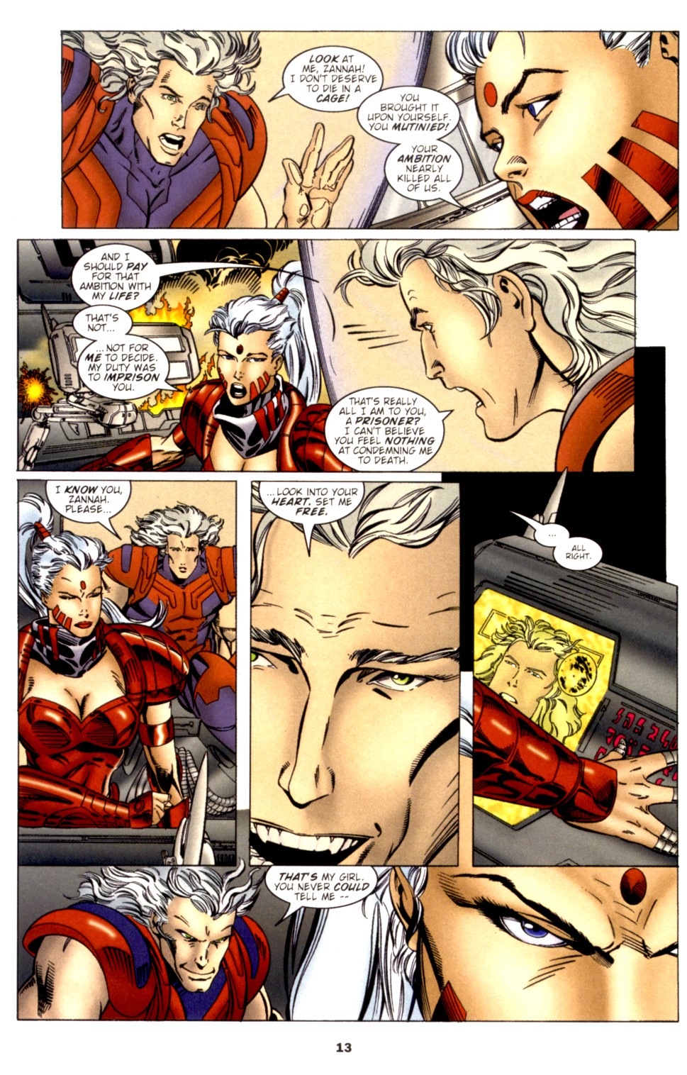 Read online Zealot comic -  Issue #1 - 12