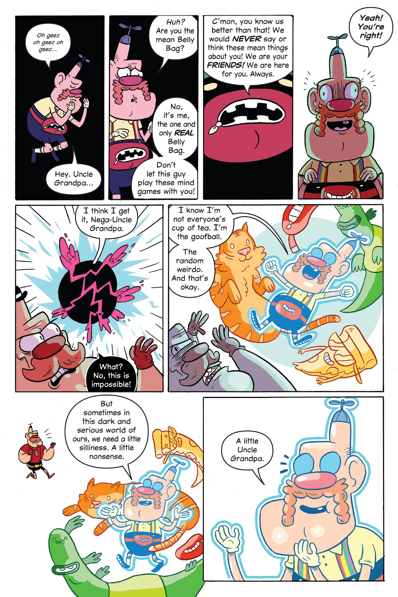 Read online Uncle Grandpa in Uncle Grandpaland comic -  Issue # TPB - 124