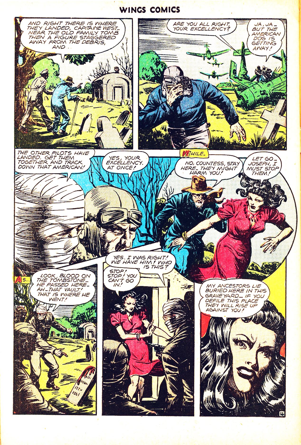 Read online Wings Comics comic -  Issue #75 - 46