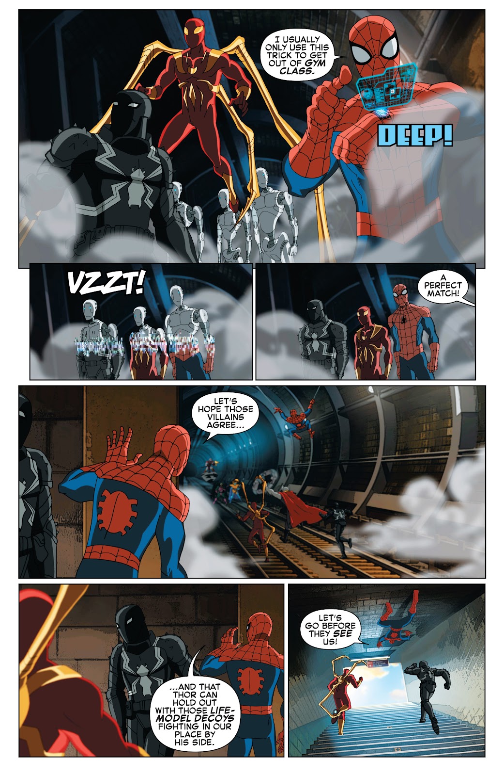 Marvel Universe Ultimate Spider-Man: Contest of Champions issue 3 - Page 8