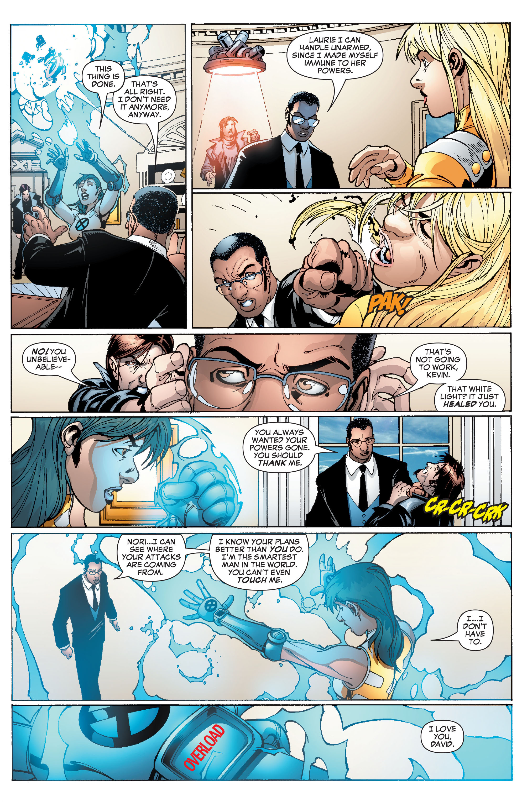 Read online New X-Men (2004) comic -  Issue #11 - 21