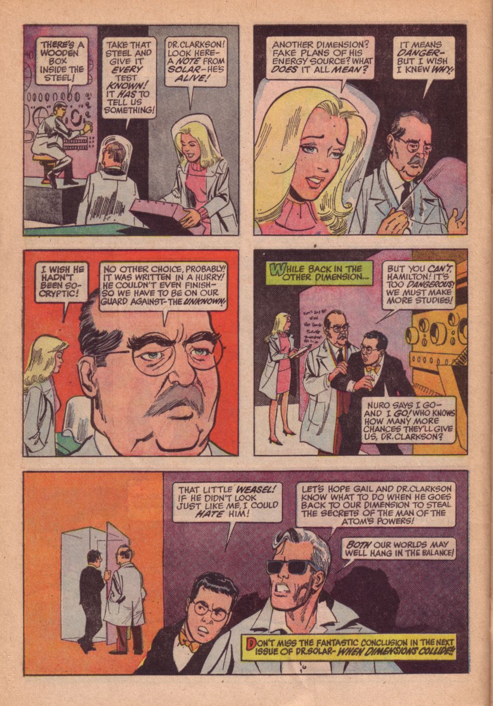 Read online Doctor Solar, Man of the Atom (1962) comic -  Issue #25 - 32