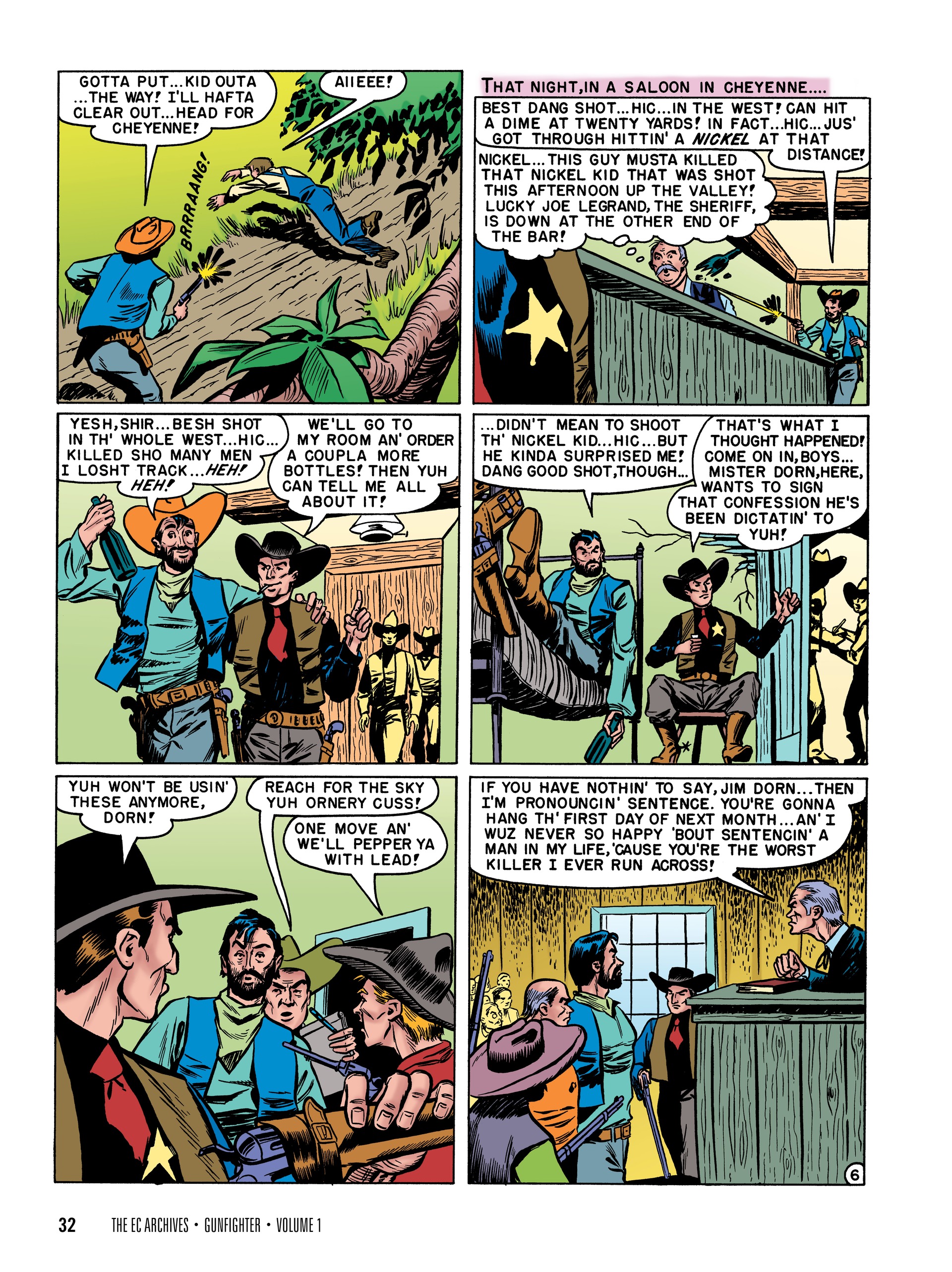 Read online The EC Archives: Gunfighter comic -  Issue # TPB (Part 1) - 35