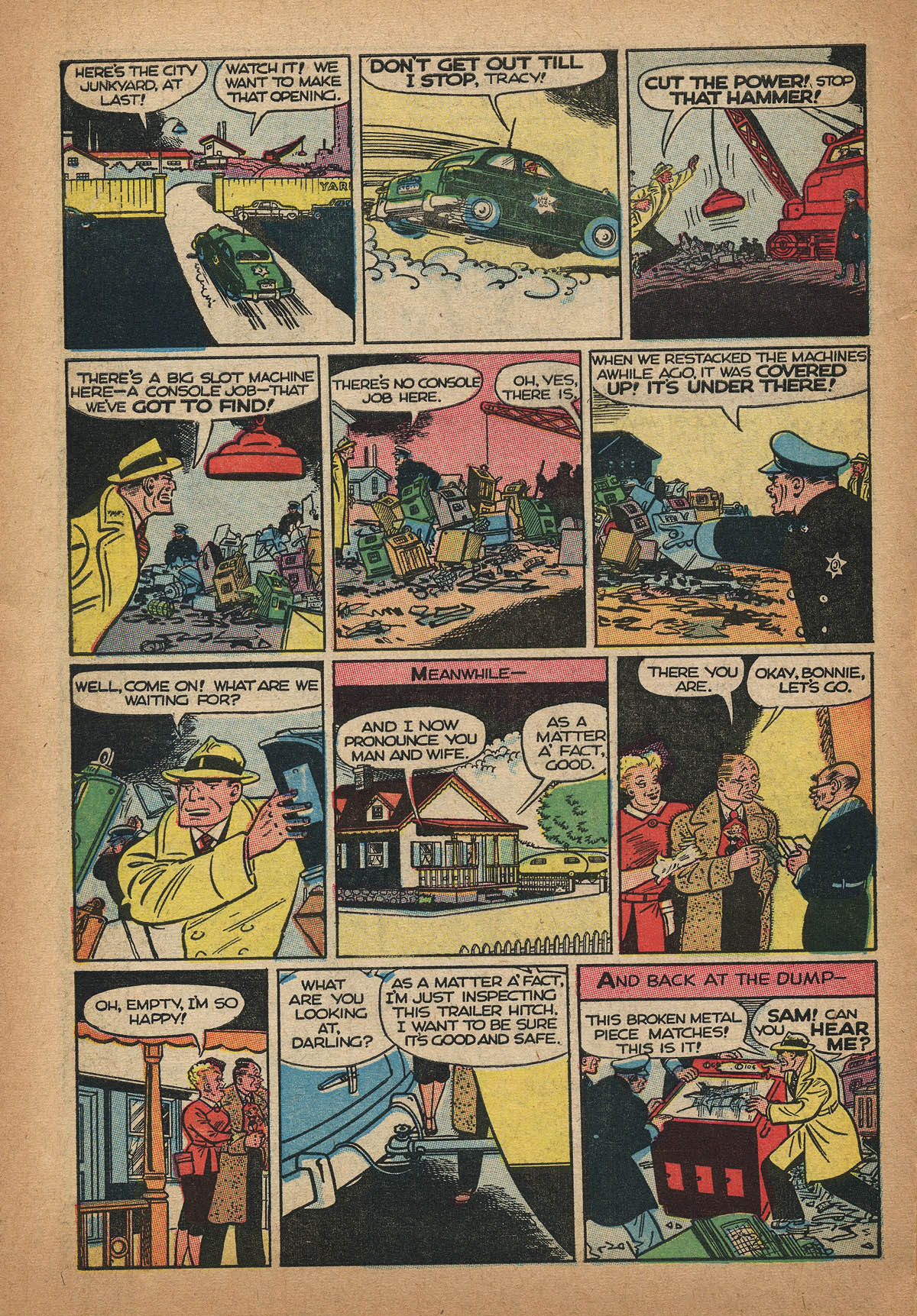 Read online Dick Tracy comic -  Issue #73 - 6