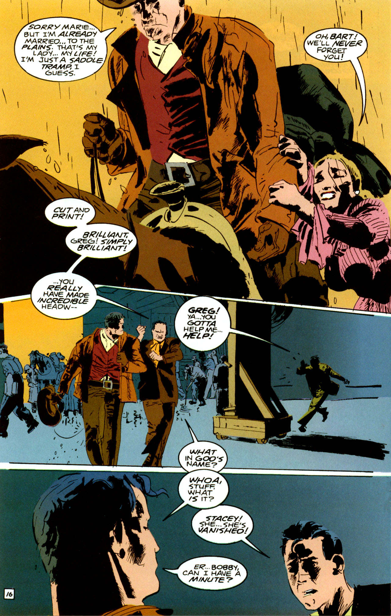 Read online Vigilante: City Lights, Prairie Justice comic -  Issue #1 - 16