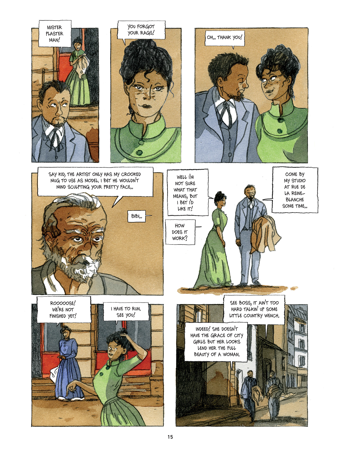 Read online Rodin: Fugit Amor, An Intimate Portrait comic -  Issue # TPB - 17