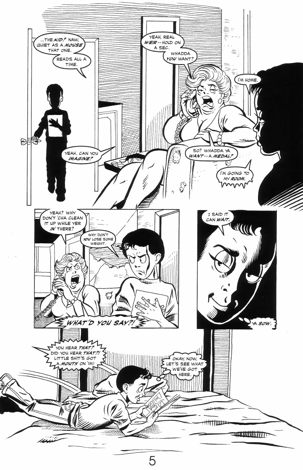 Read online A Touch of Silver comic -  Issue #5 - 7