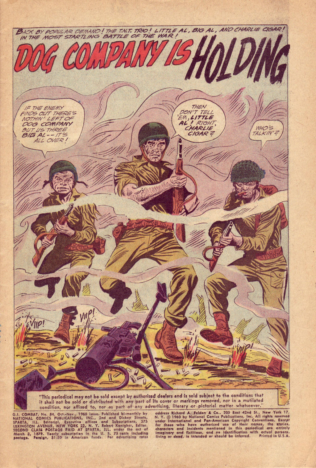 Read online G.I. Combat (1952) comic -  Issue #84 - 3
