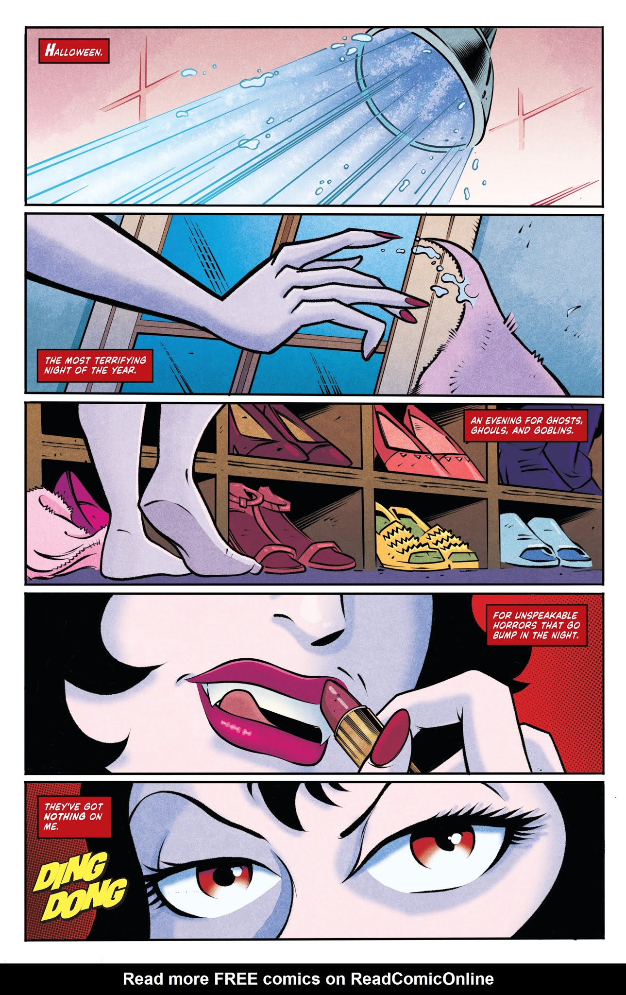 Read online Vampirella: 2018 Halloween Special comic -  Issue # Full - 19