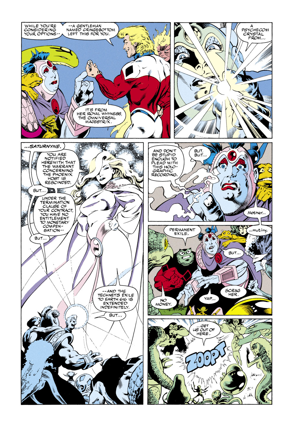 Read online Excalibur (1988) comic -  Issue #42 - 19